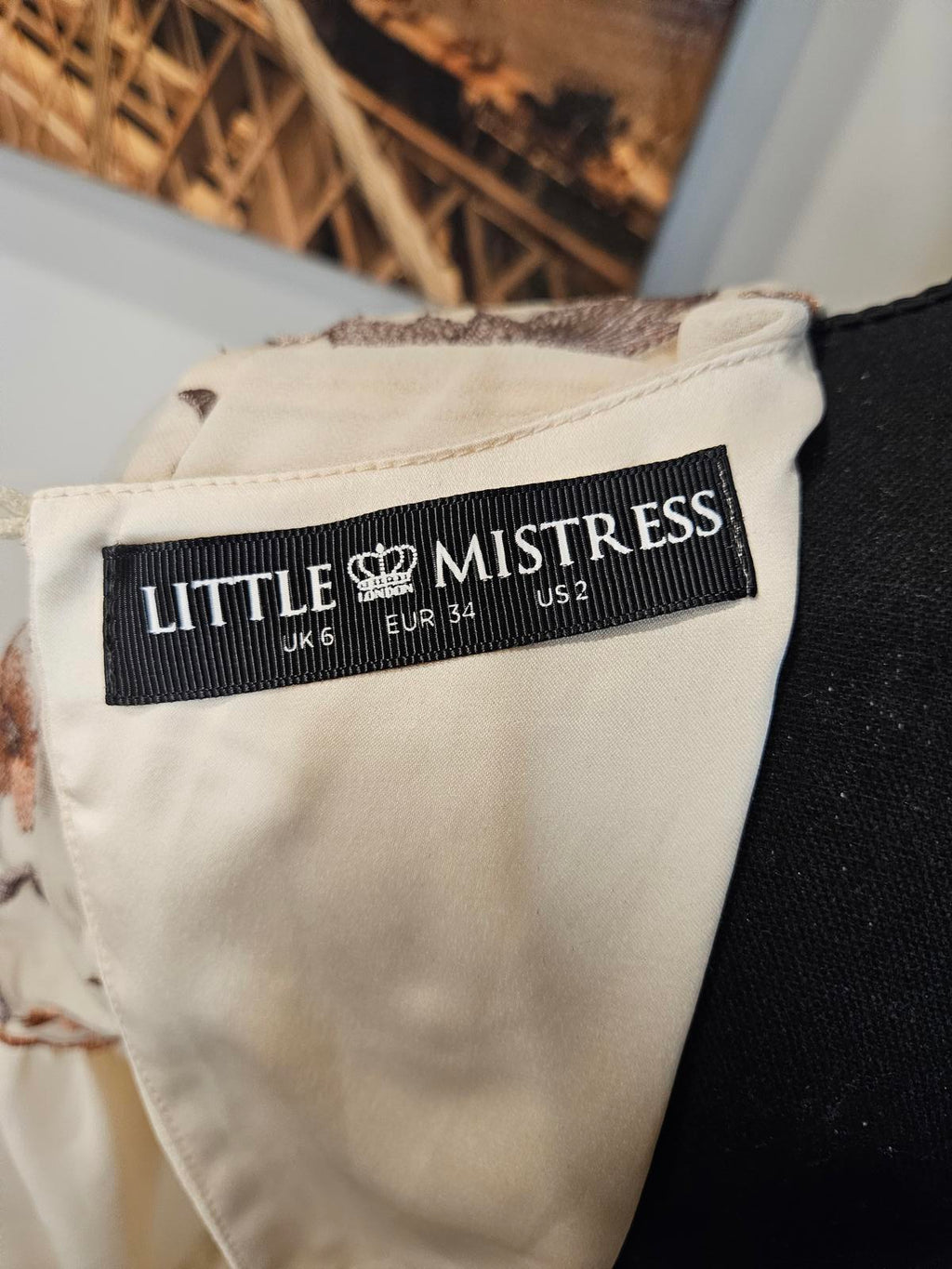 Little Mistress Vintage Inspired Embroidered Dress #410