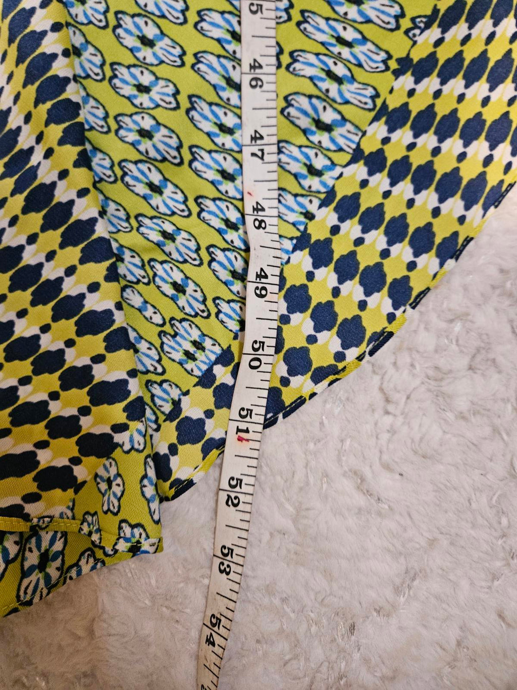 Laundry By Segal Stylish Geometric Print Hi-Low Dress #246