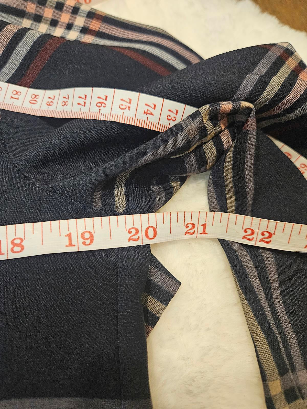 LOFT Stylish Plaid Tunic Dress #16