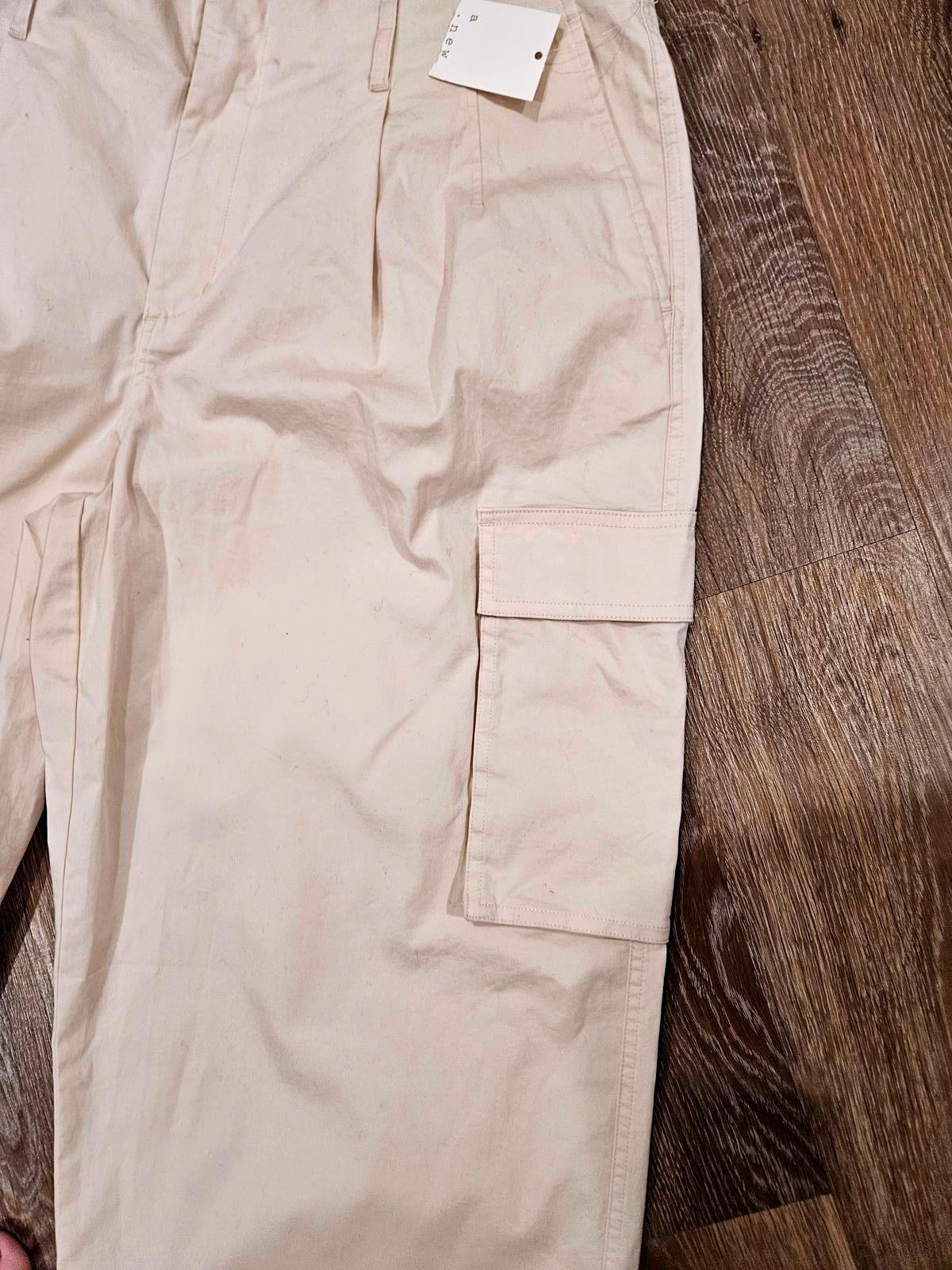 Nwt A New Day Stretch Wide Leg Cargo Pants - Size 12 jeans bucket