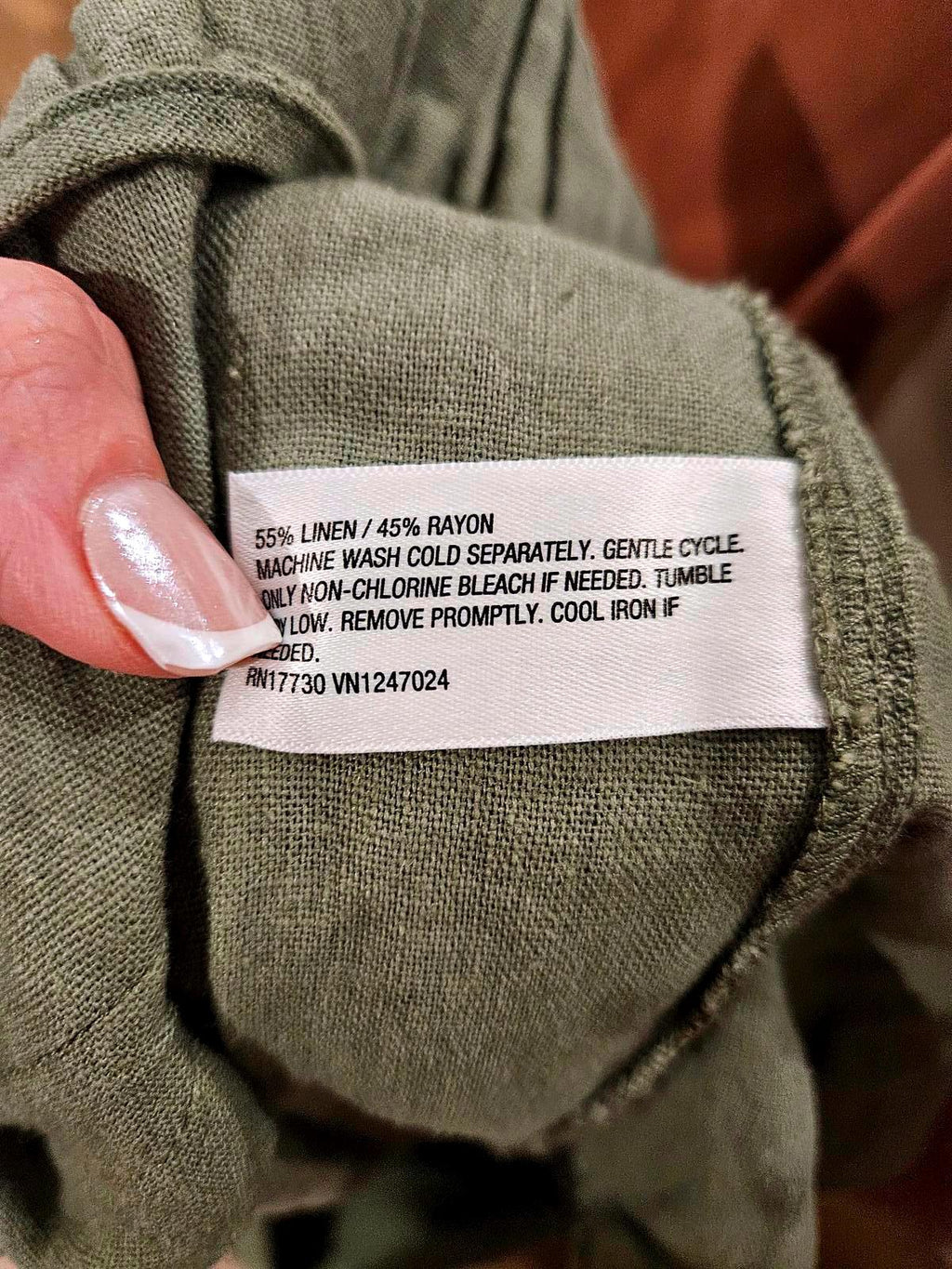 Nwt A New Day Women's Linen Blend Wide-Leg Pants - Size 12