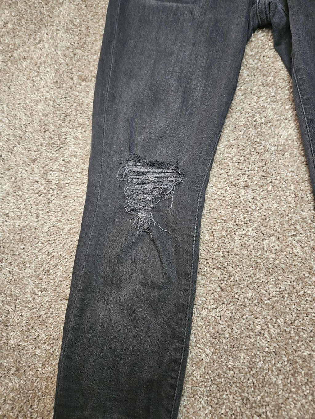 Madewell High-Rise Skinny Distressed Jeans #327