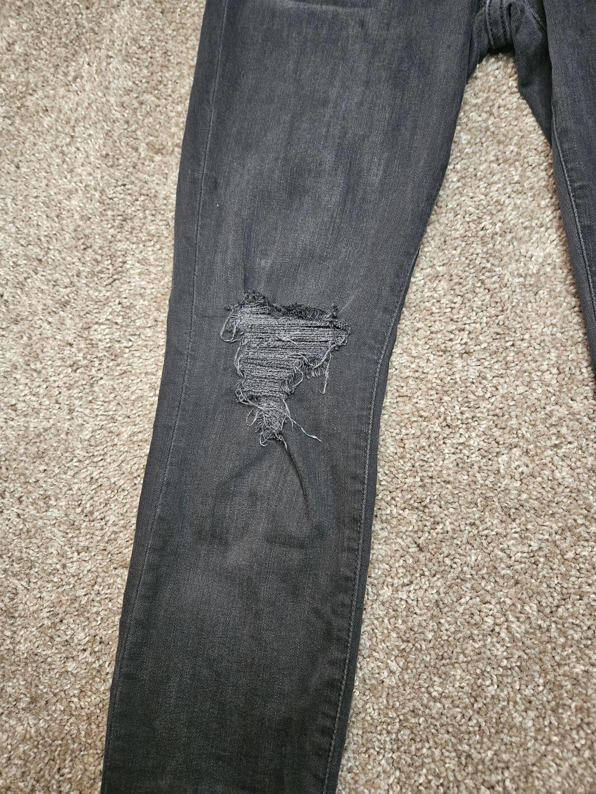 Madewell High-Rise Skinny Distressed Jeans #327