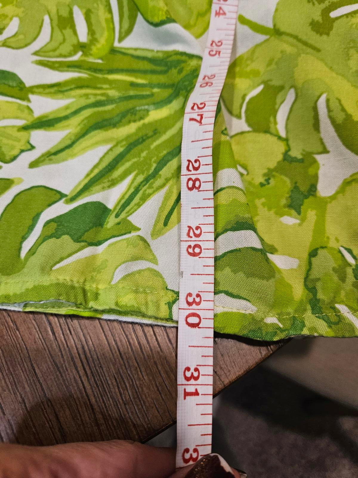 Mud Pie Tropical Leaf Cold Shoulder dress/Cover-up #187
