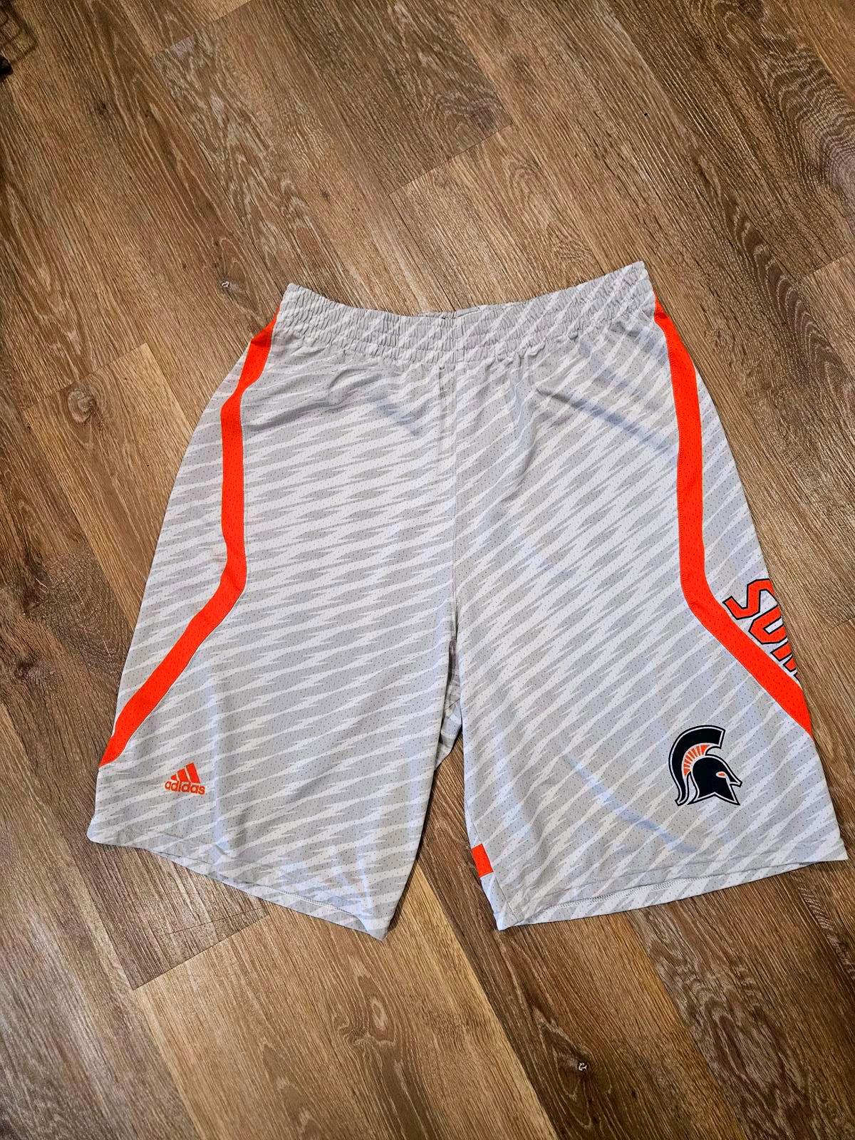 Adidas Michigan State Spartans Summit Men's Athletic Shorts-L