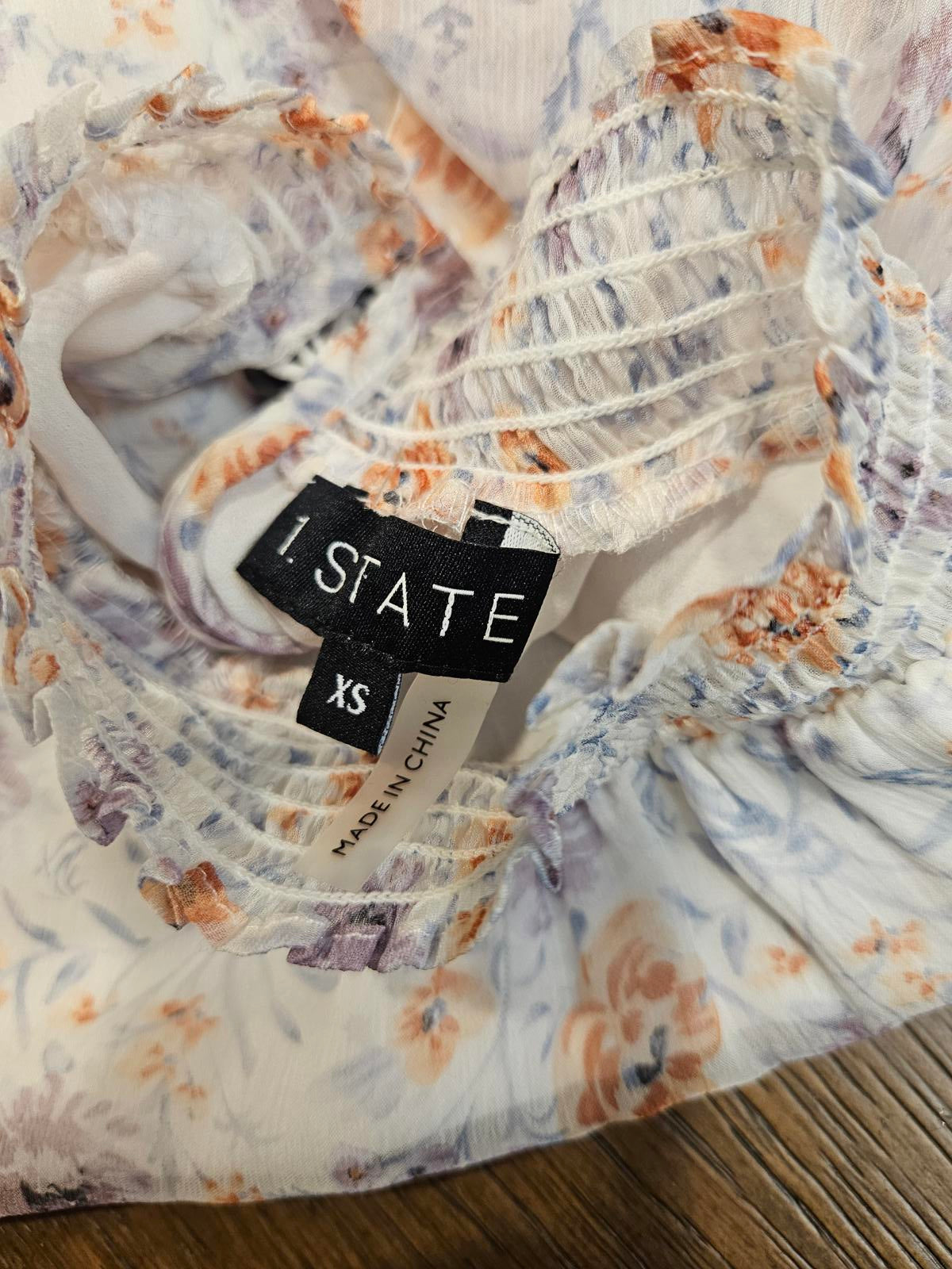 Nwt 1.State Floral Ruffled Dress - Perfect Summer Style #640
