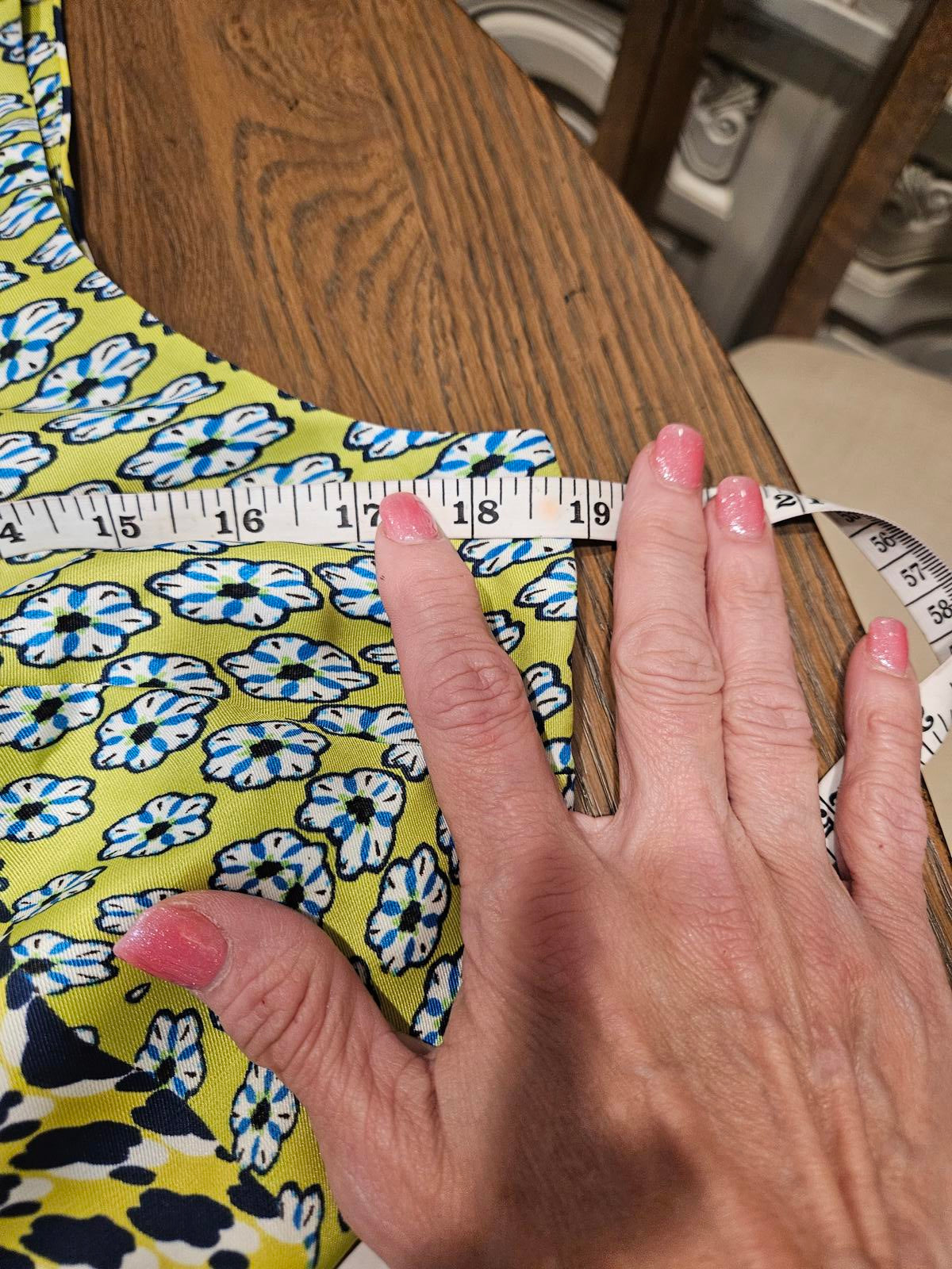 Laundry By Segal Stylish Geometric Print Hi-Low Dress #246