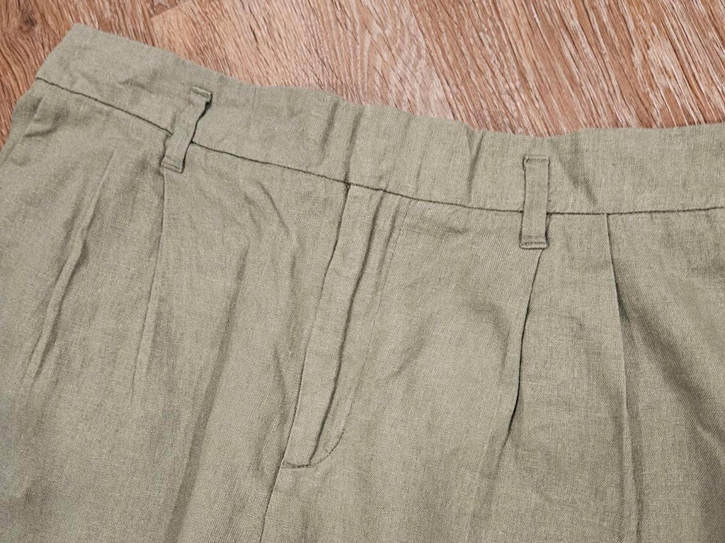 Nwt A New Day Women's Linen Blend Wide-Leg Pants - Size 12