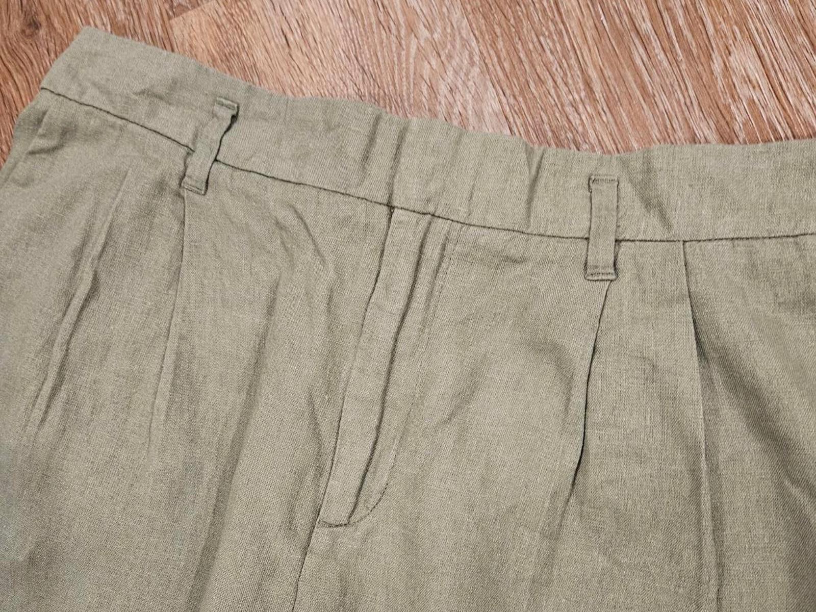 Nwt A New Day Women's Linen Blend Wide-Leg Pants - Size 12