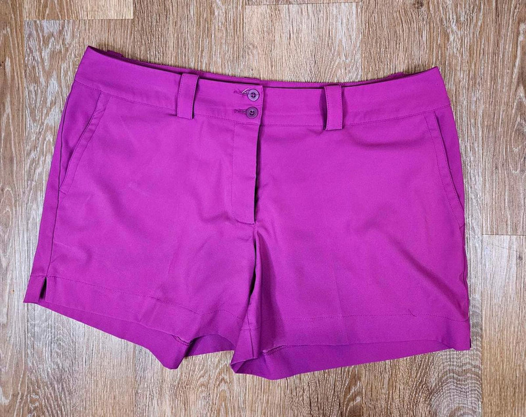 Nike Golf Dri-Fit Tour Performance Shorts - Size 14 - Bold Purple 1077