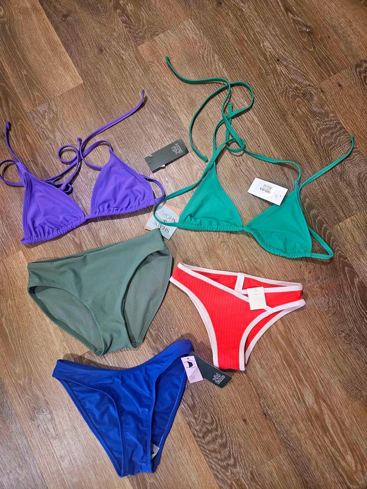 Nwt 5 Piece Bikini Bundle- Random Colors XS 275