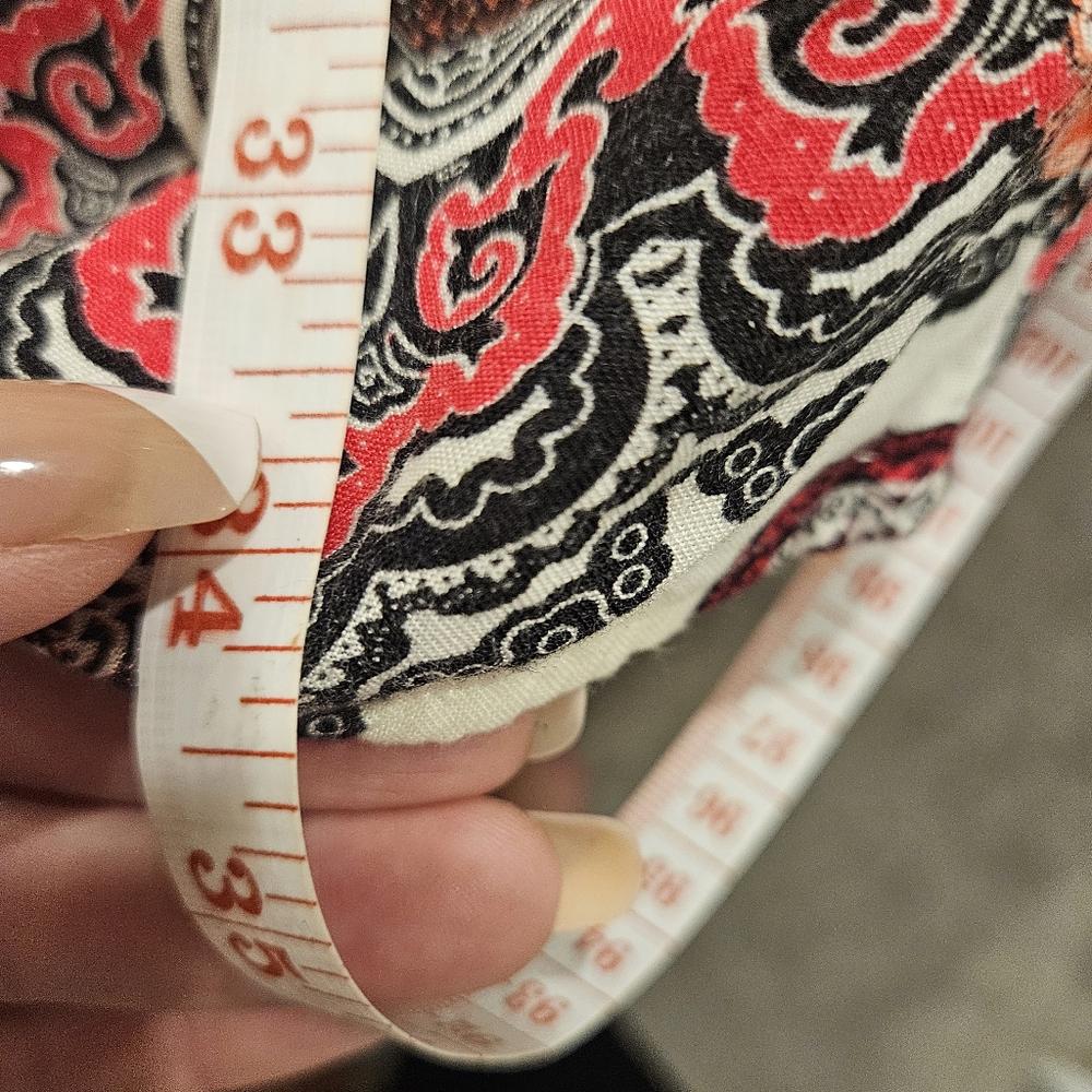 New York & Co Floral PrintDress with Crisscross Detail H92