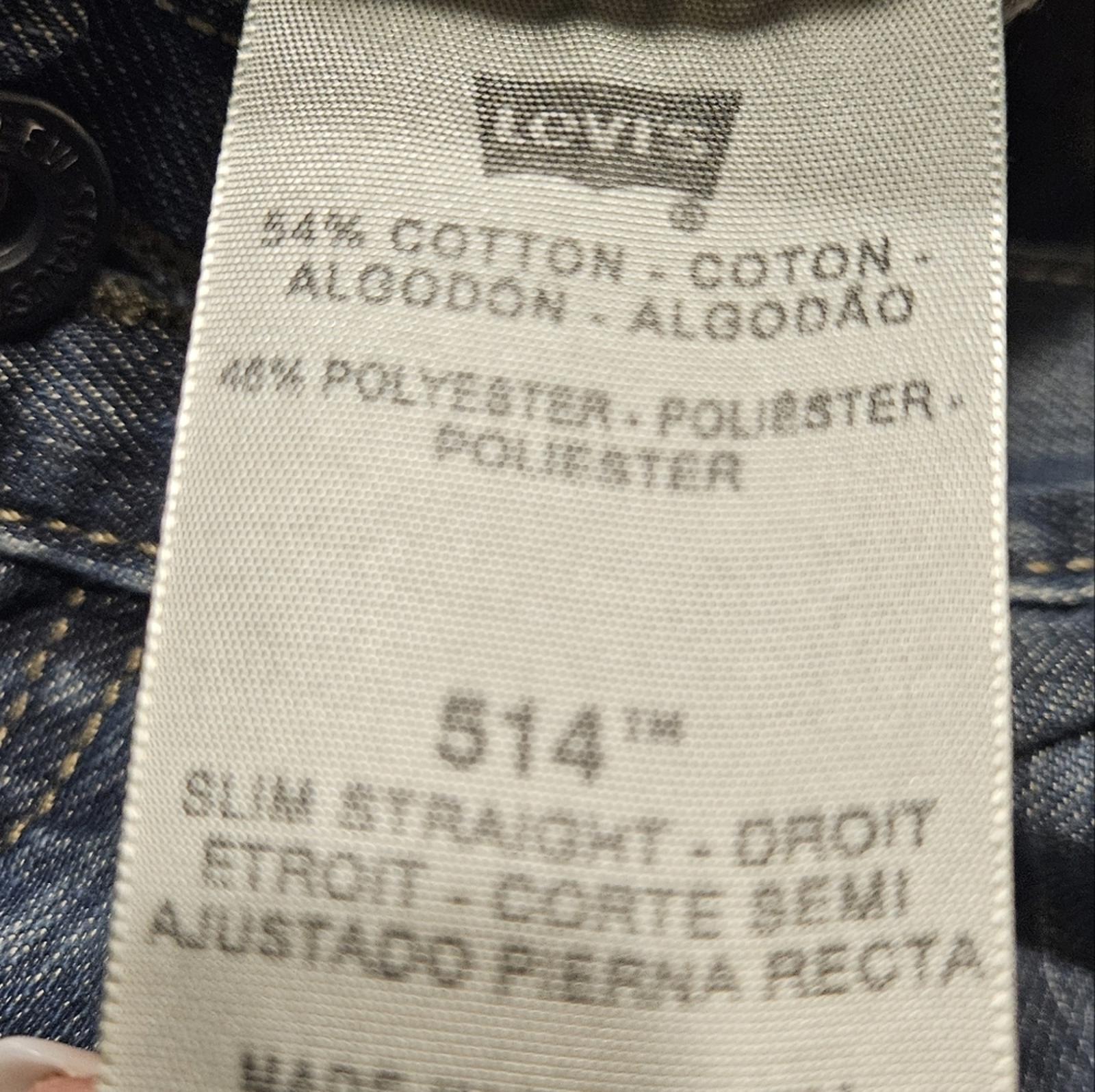 Levi's 514 Men's Classic Blue Jeans 29 x 29 1126