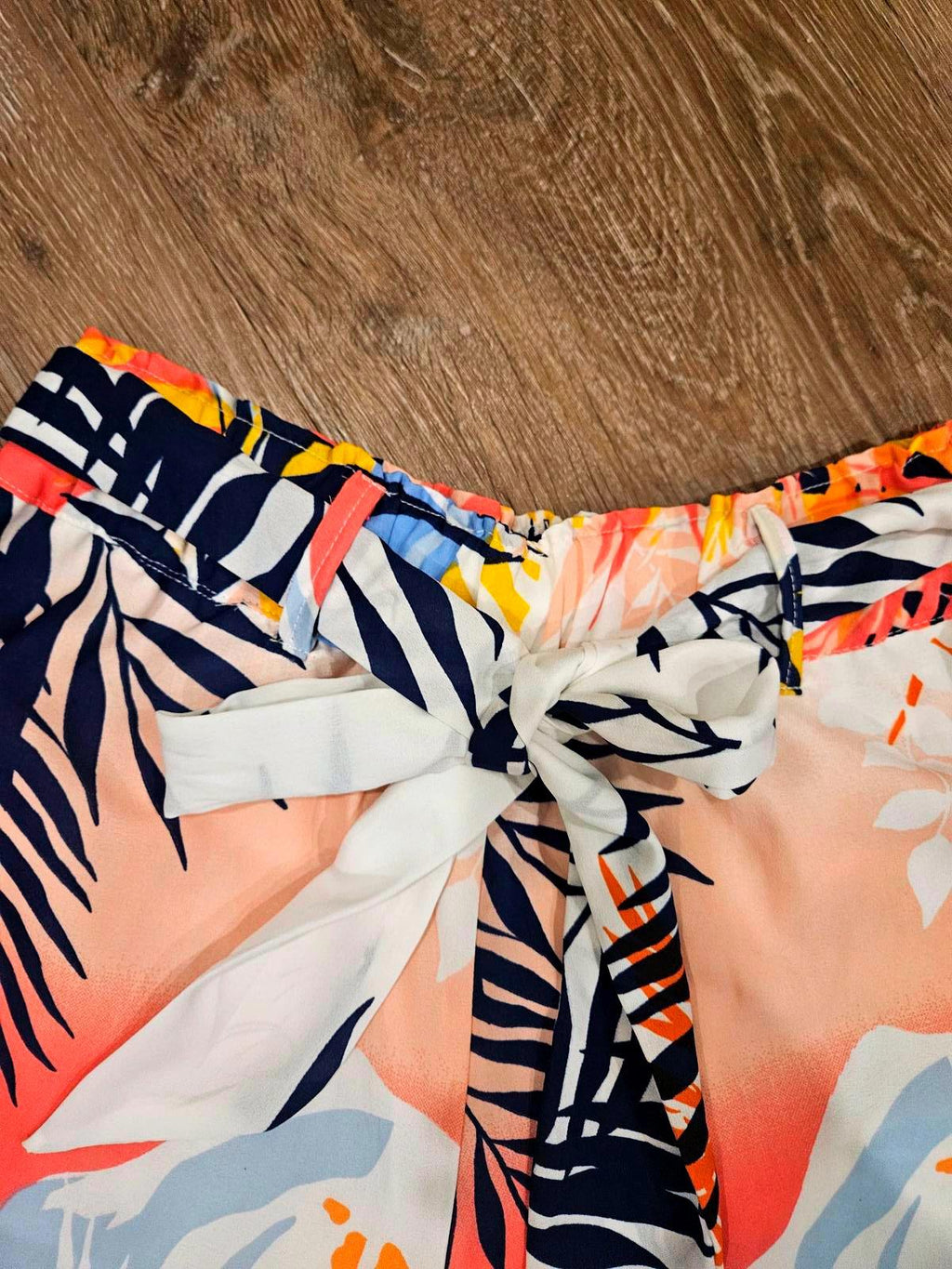 Nwot Catherine Malandrino Wide Leg Tropical Palazzo Pants 436