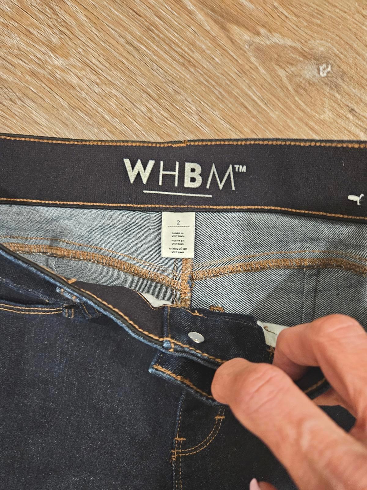 Nwot WHBM Women's Dark Wash Slim Fit Jeans - Size  J13