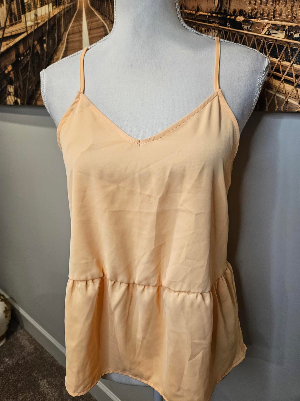 Nwt 3 Olive & Oak Sleeveless Peplum Tops A51