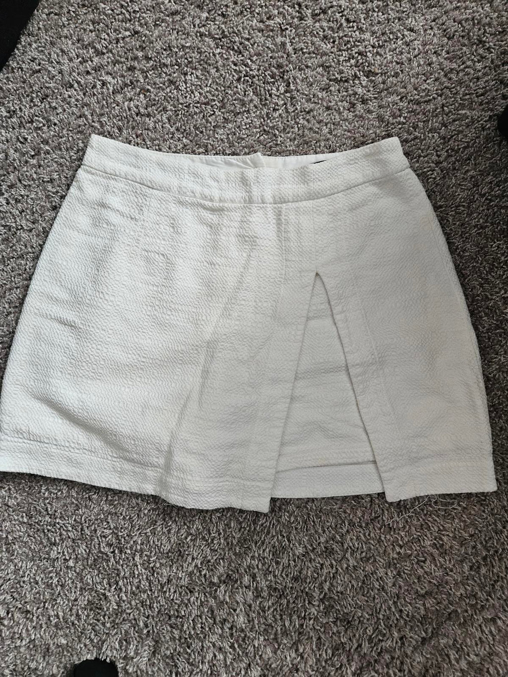 Nanette Lepore Women's Textured White Skort - Size 2 #226