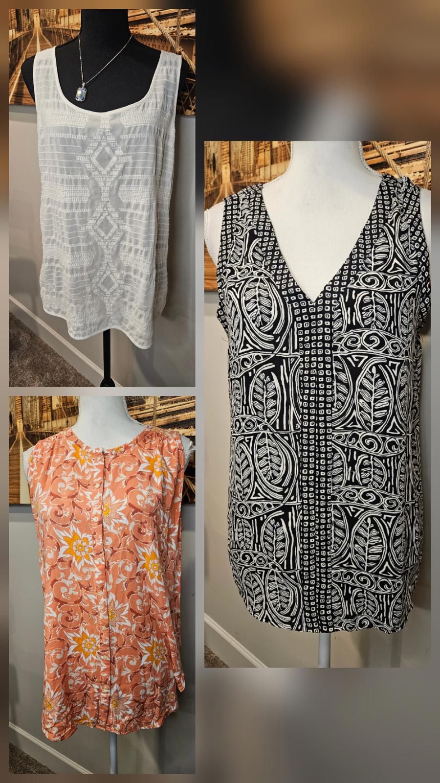 Loft Bundle of Women's Summer Tops - Trio Set #654