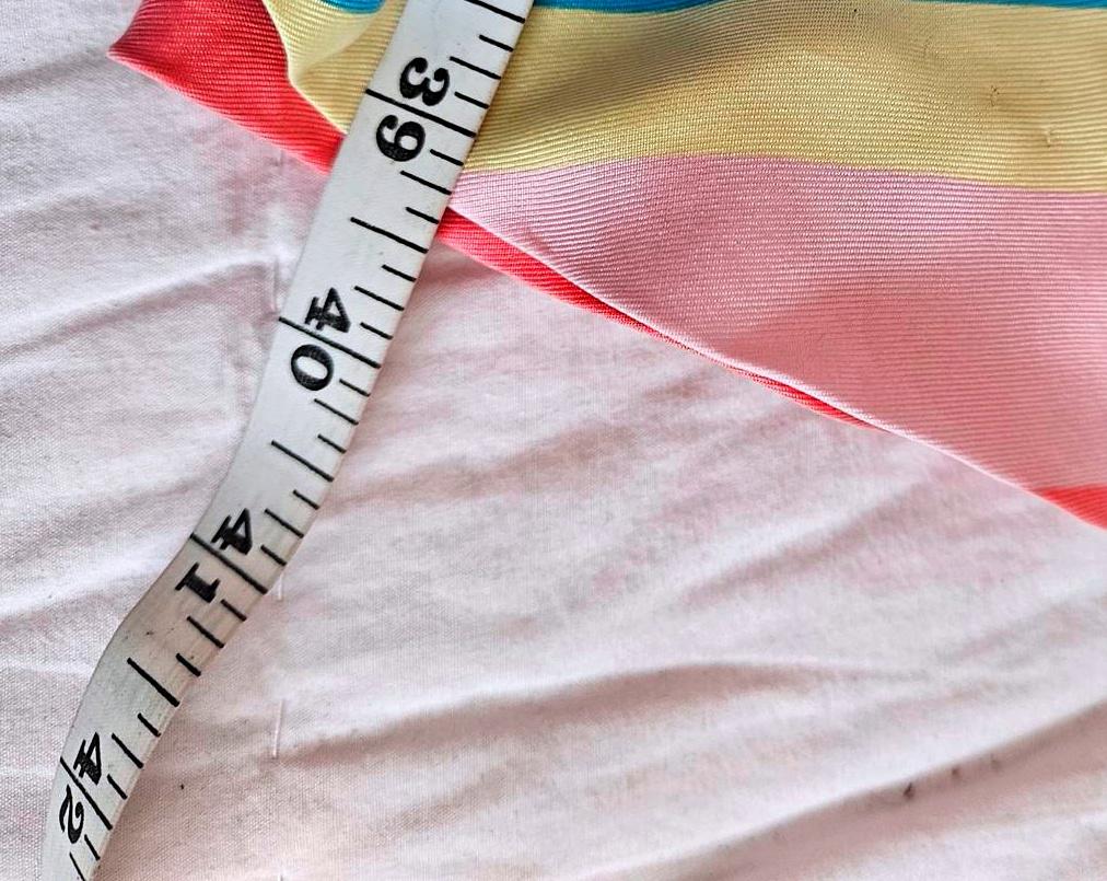 Lilly Pulitzer 100% Silk Colorful Chevron Maxi Skirt