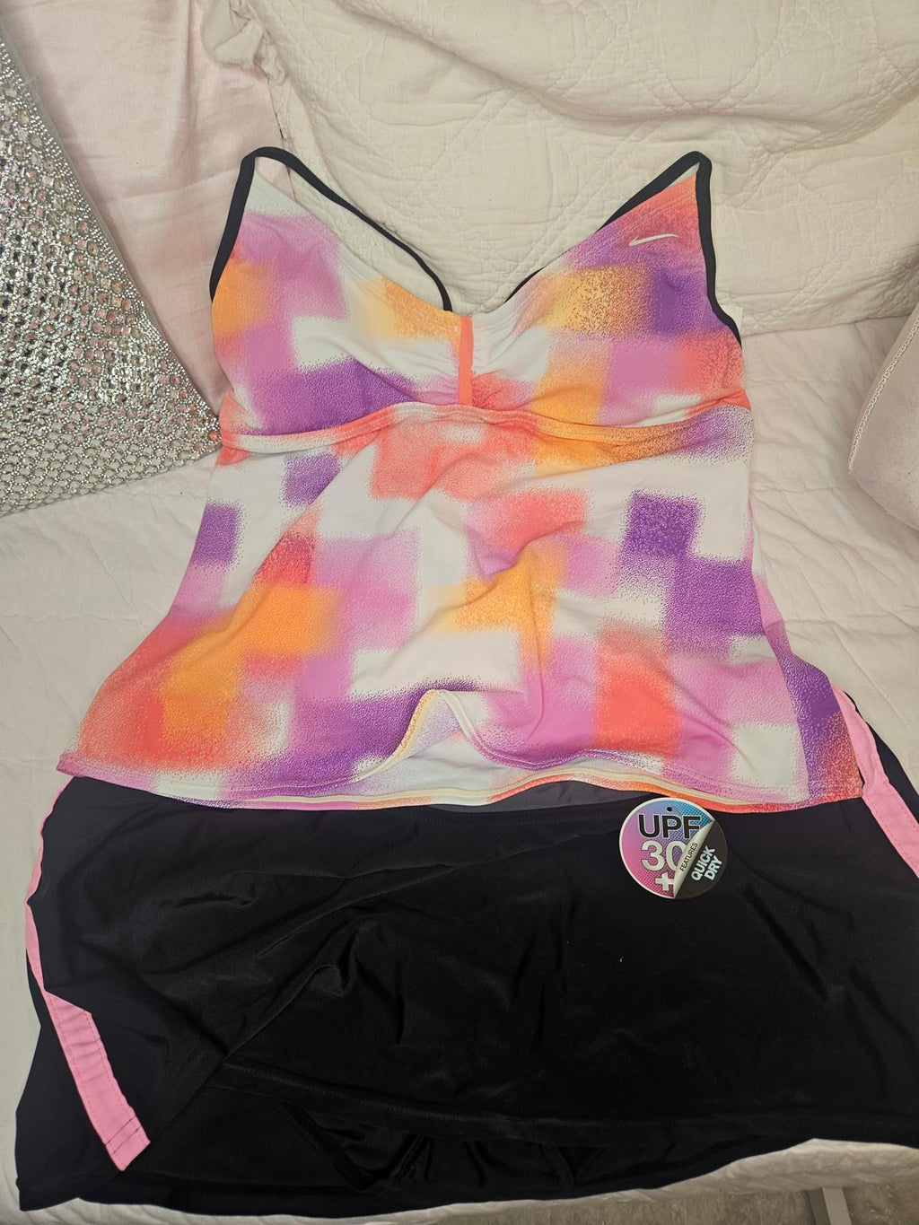 Nike Women's Colorful Tankini Set #610