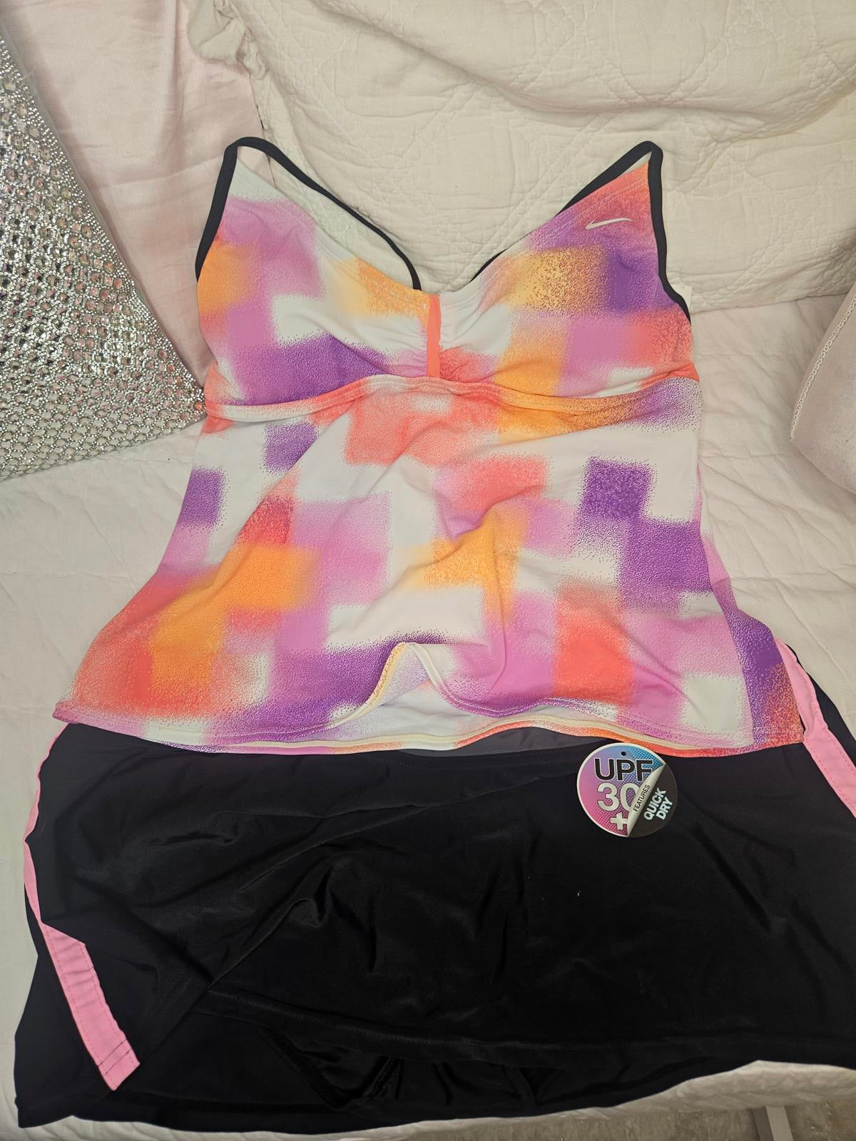 Nike Women's Colorful Tankini Set #610