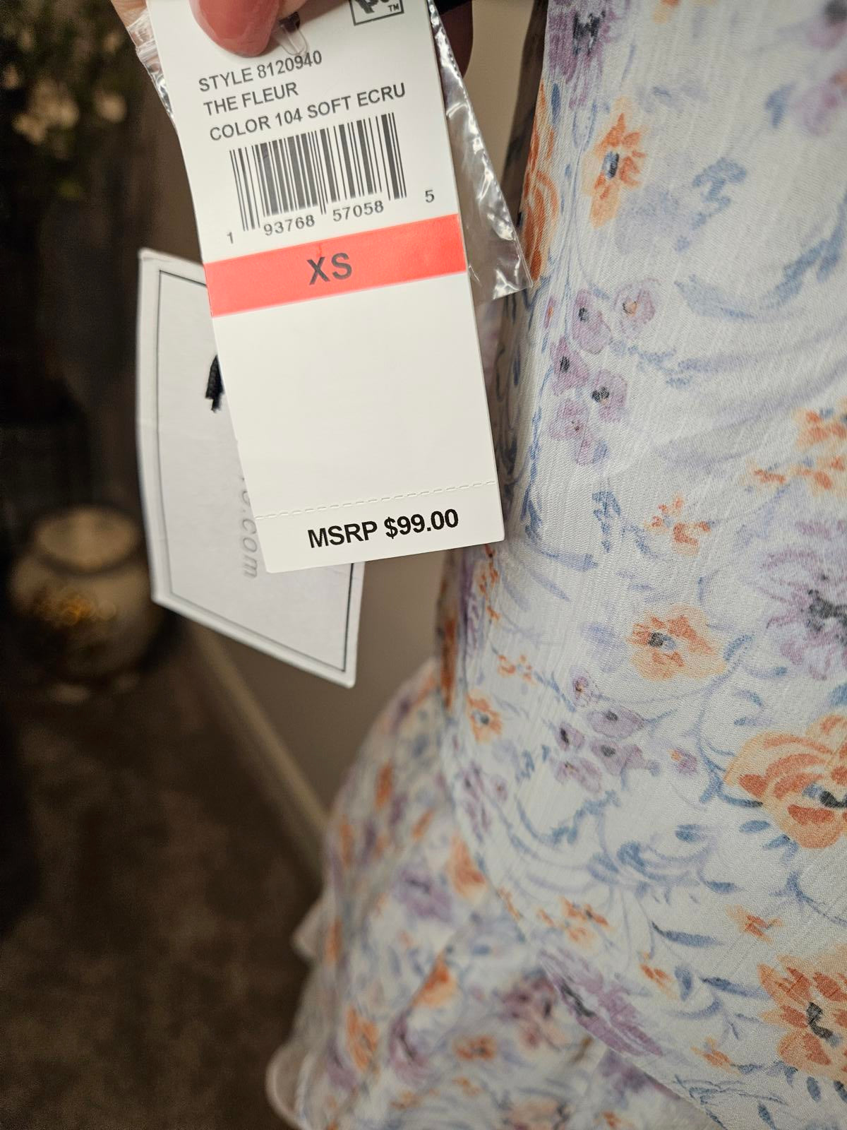 Nwt 1.State Floral Ruffled Dress - Perfect Summer Style #640