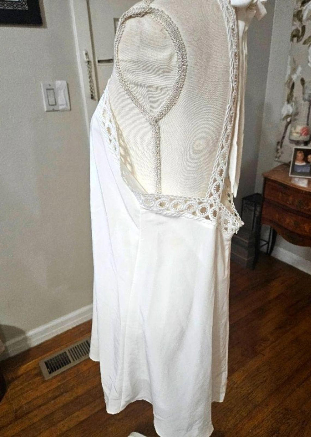 LuLu's White Lace Halter Dress - Perfect for Summer #66