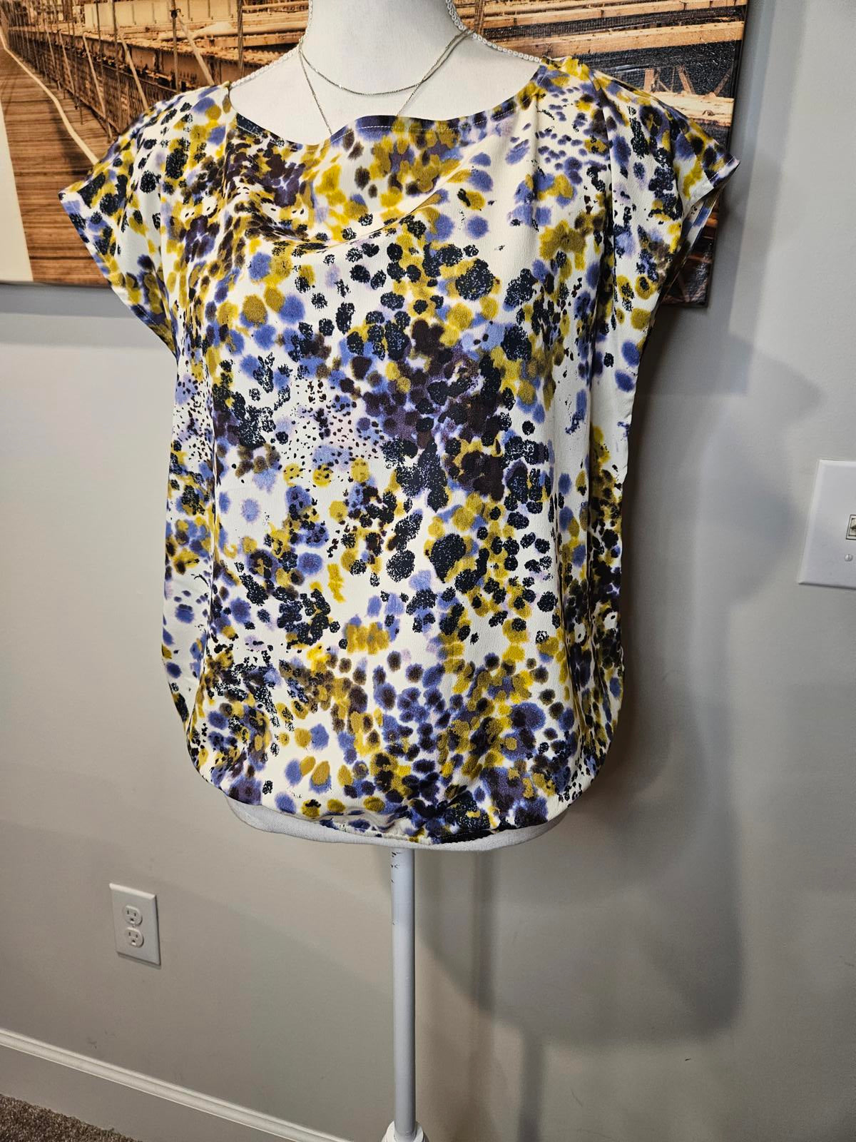 Loft Women's Cap Sleeve Blouse #565