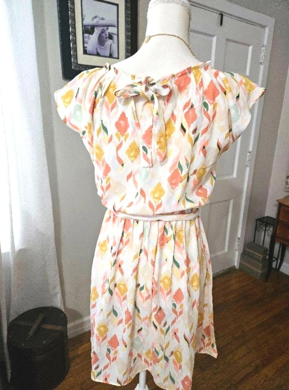Lauren Conrad Floral Printed Dress - #363