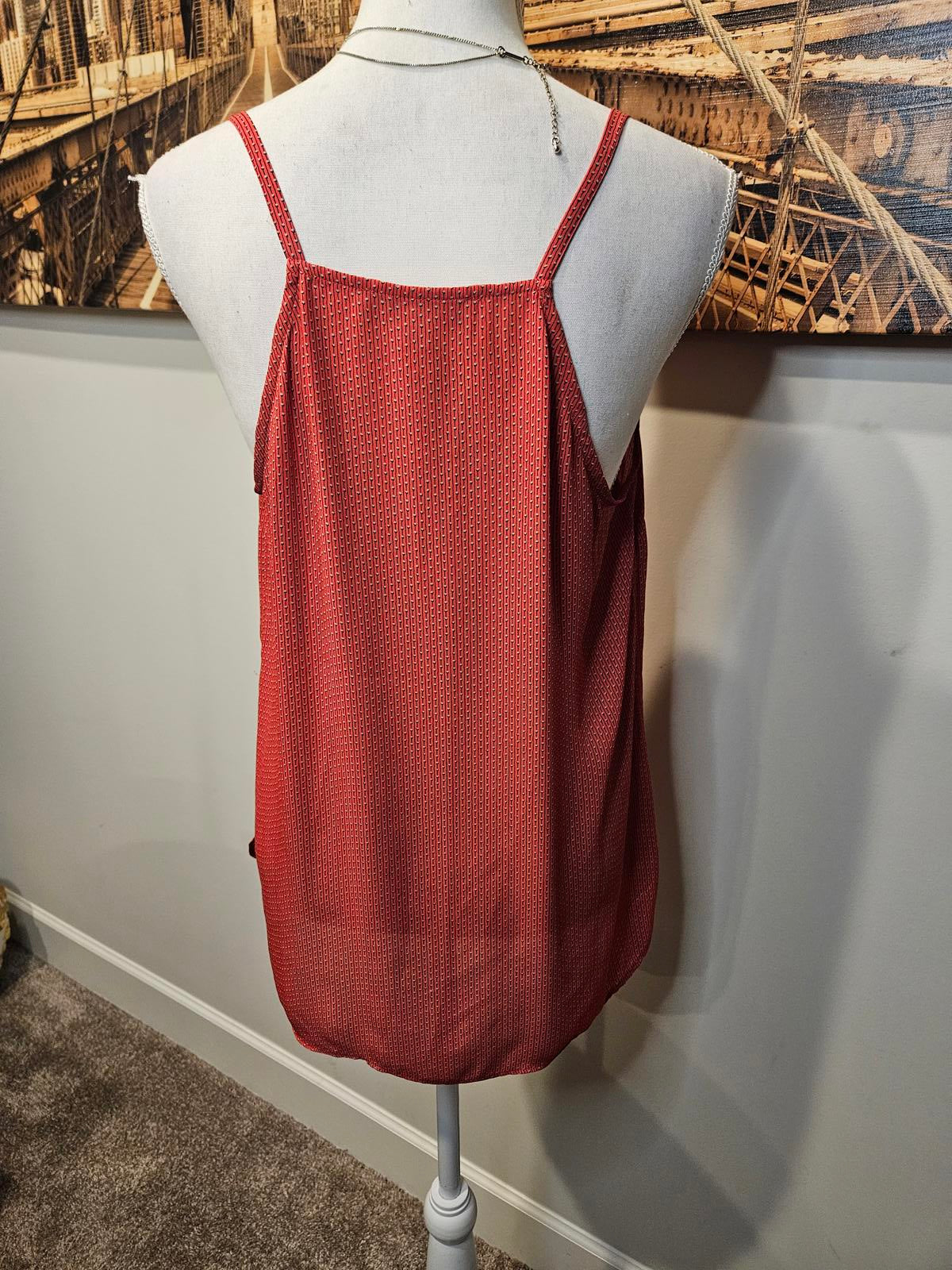 Loft Chic Red Spaghetti Strap Top #19