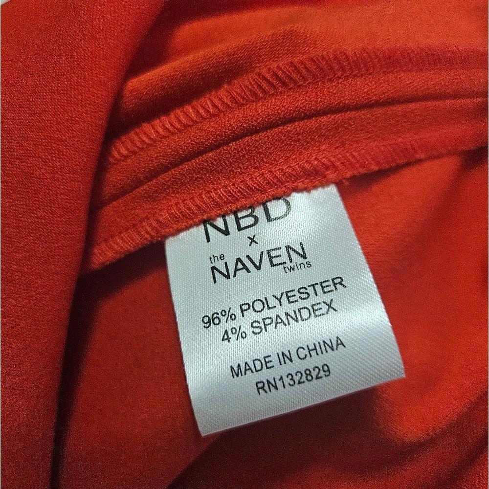 NBD Red Fit and Flare Dress #402