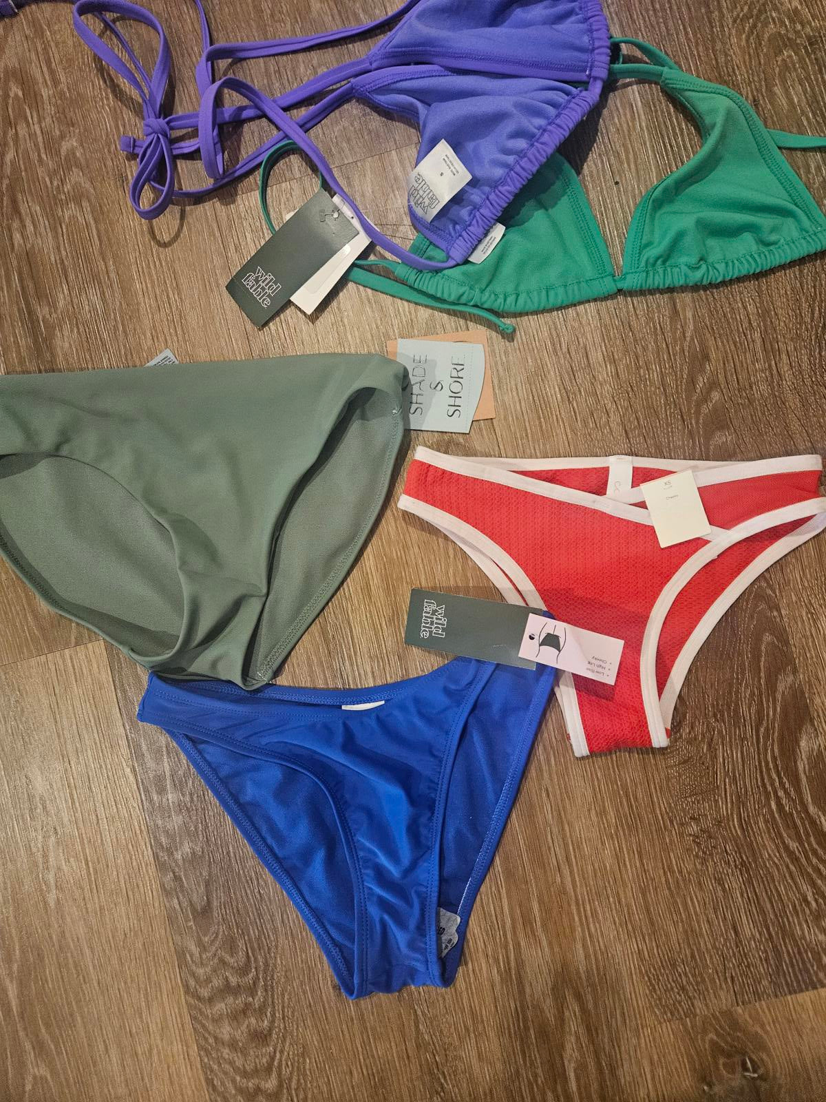 Nwt 5 Piece Bikini Bundle- Random Colors XS 275