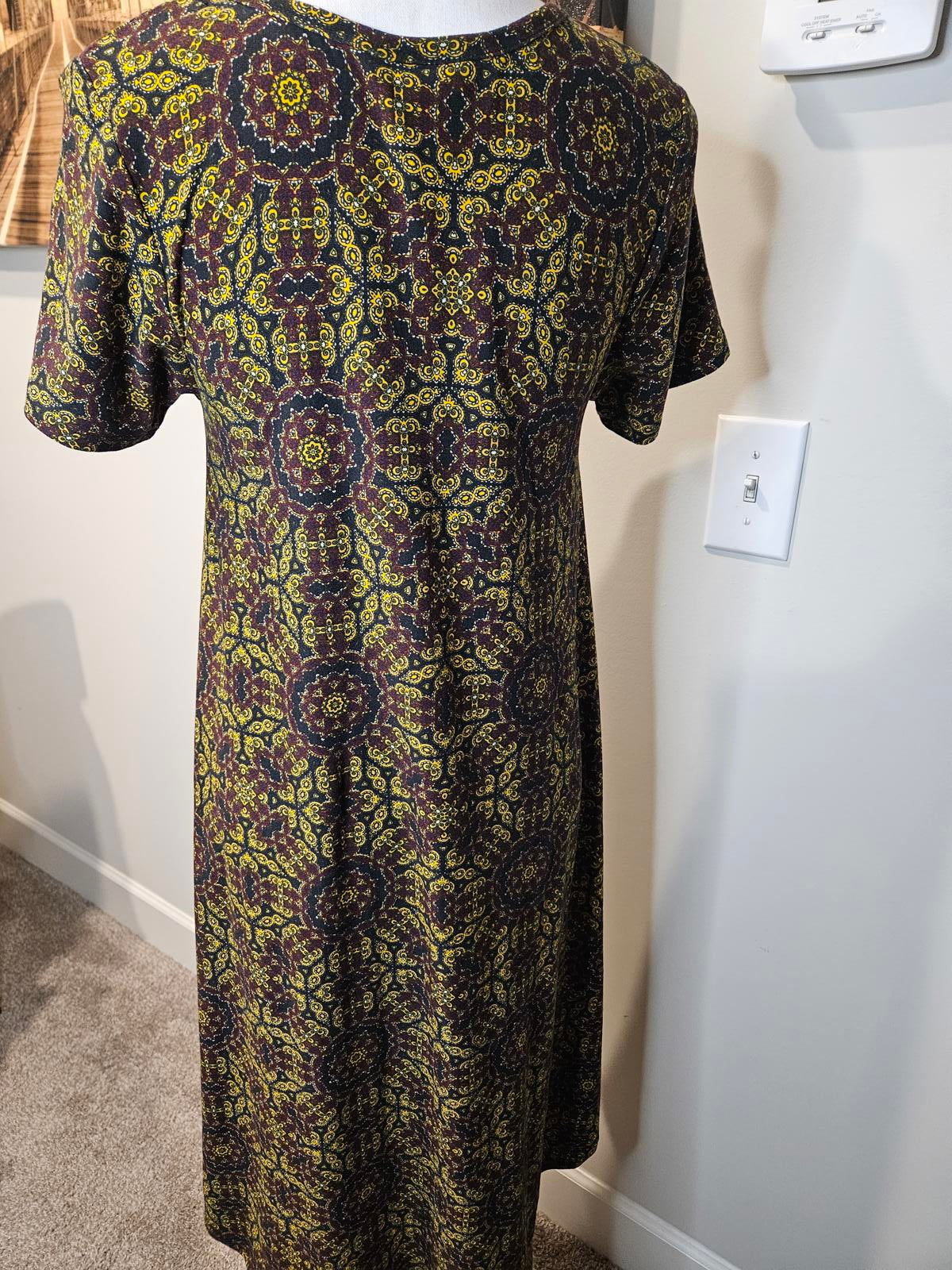 LuLaRoe Floral Pattern Dress - Size XXS #378