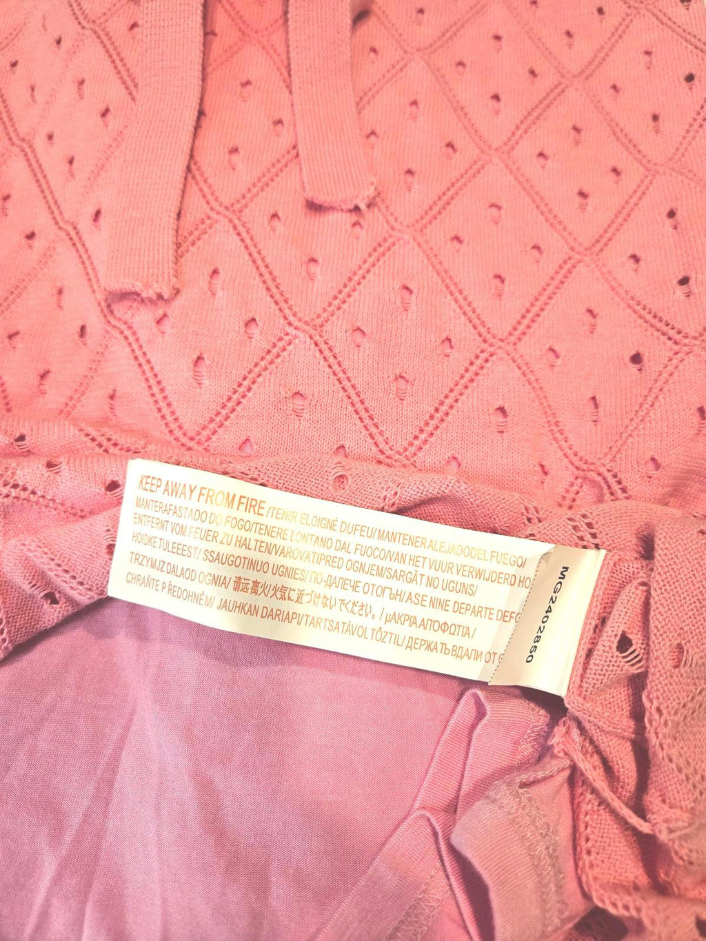 MinkPink Halter Dress with Diamond Pattern #669