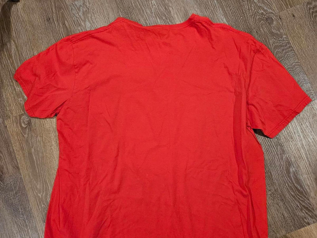 Mexican Bingo Red El Diablito Graphic Men's T-Shirt XXL