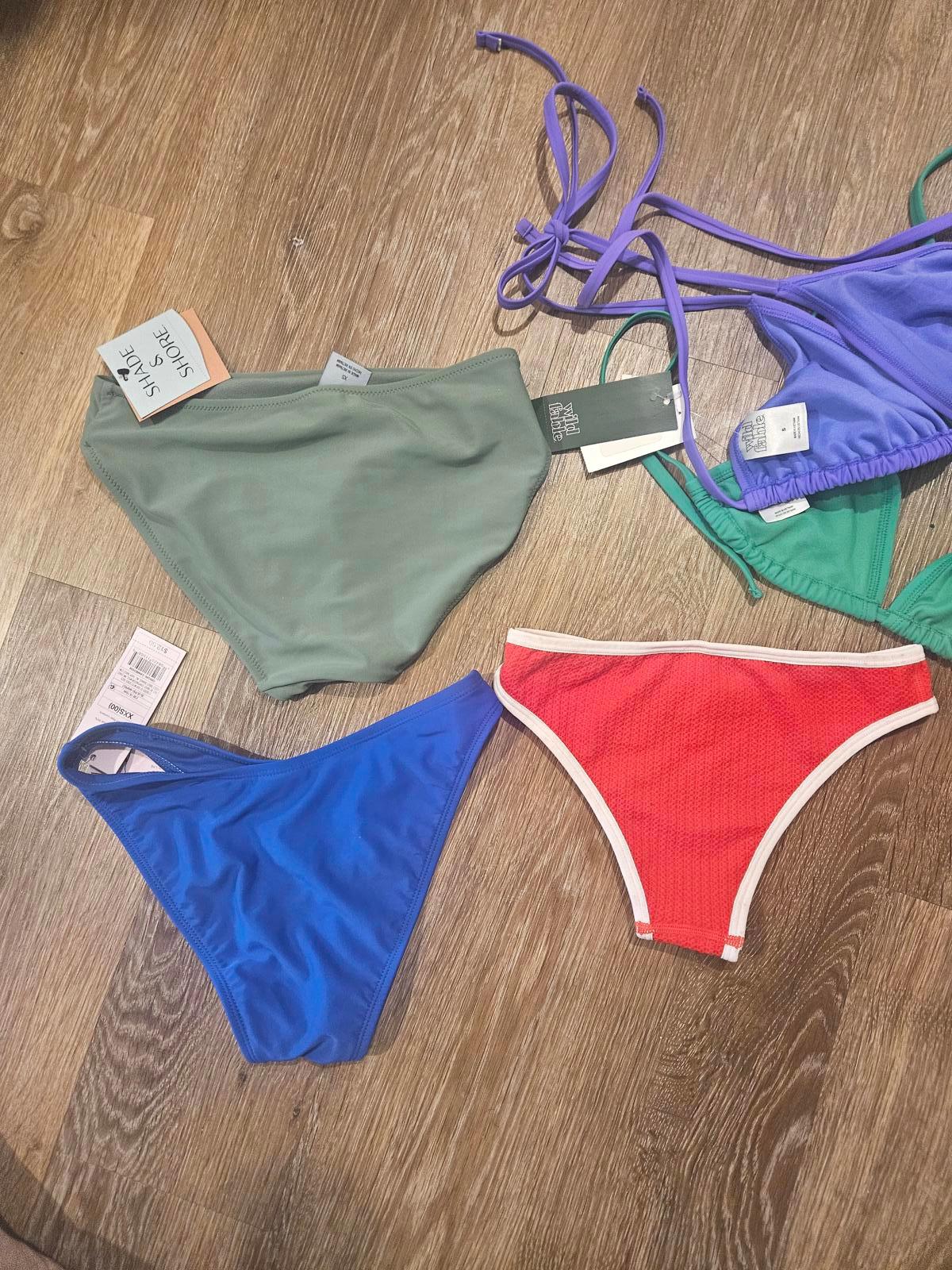 Nwt 5 Piece Bikini Bundle- Random Colors XS 275