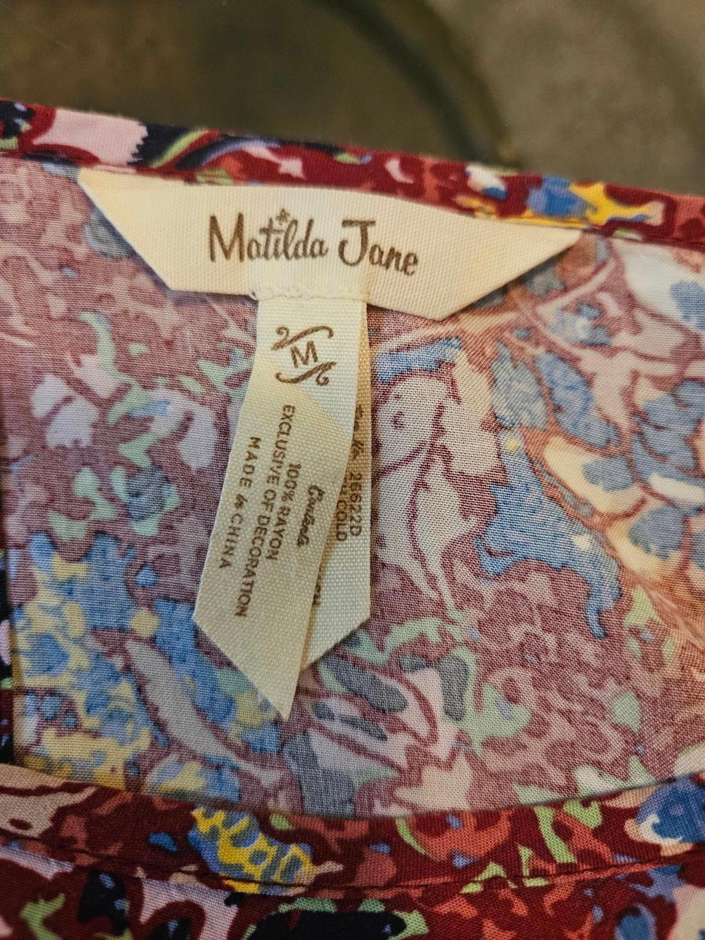 Matilda Jane Bohemian Floral  Dress #377