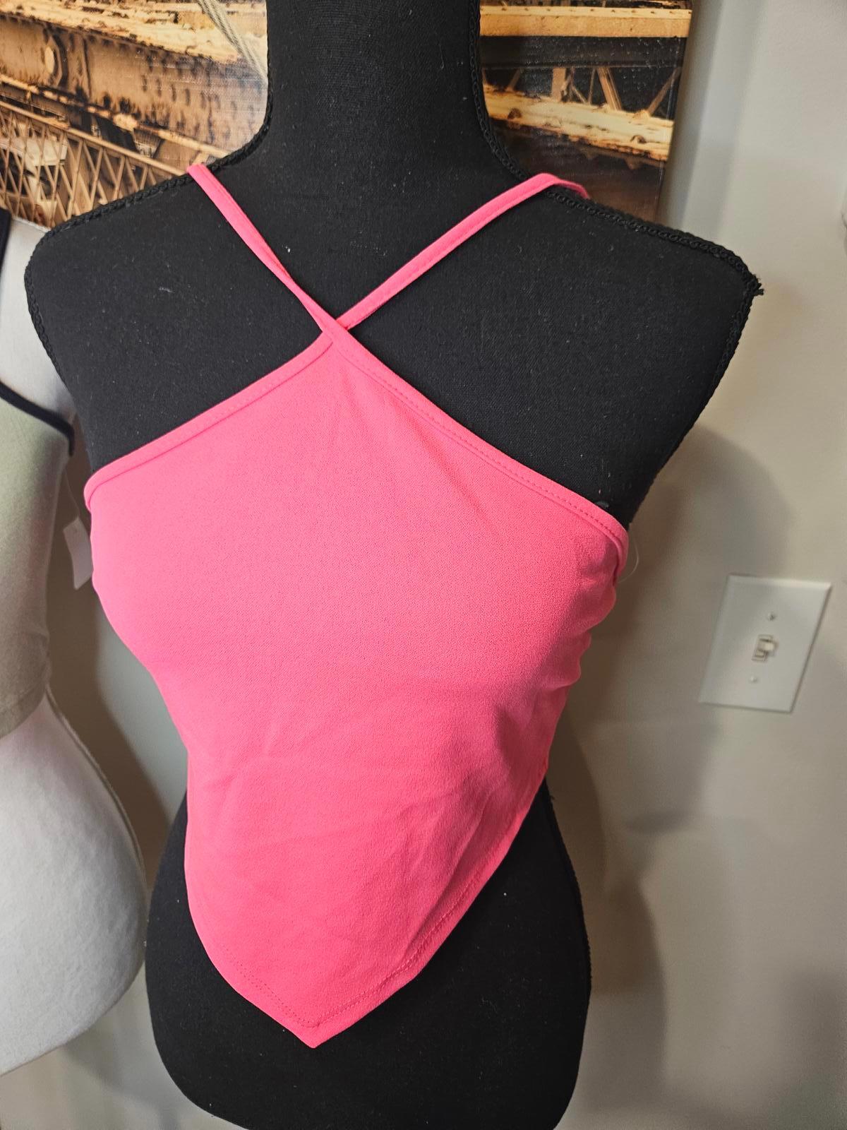 Nwt 21 Saints Crop tops- Pink & Olive 712