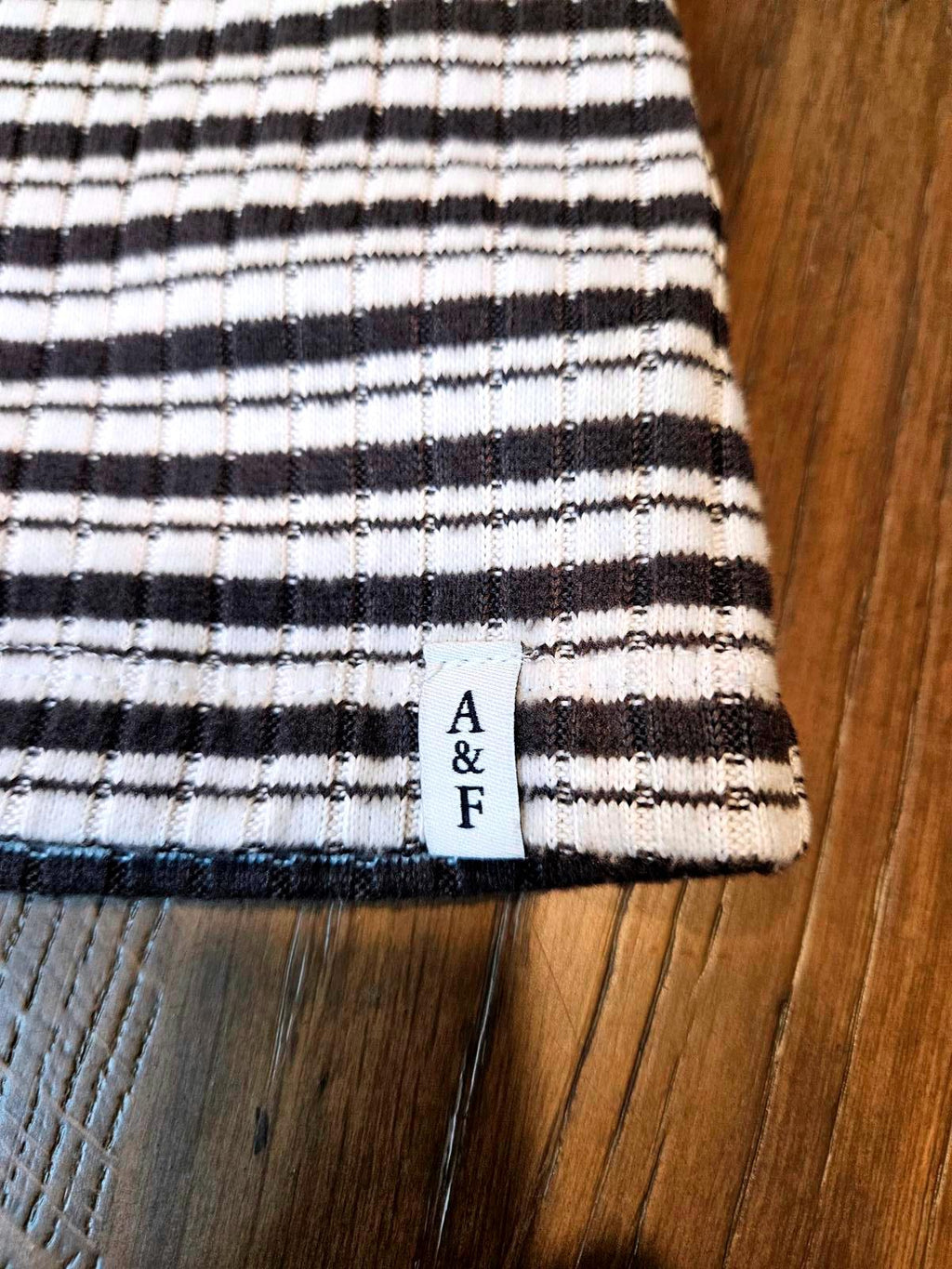 Nwt Abercrombie & Fitch Girls Striped Long Sleeve Top #2