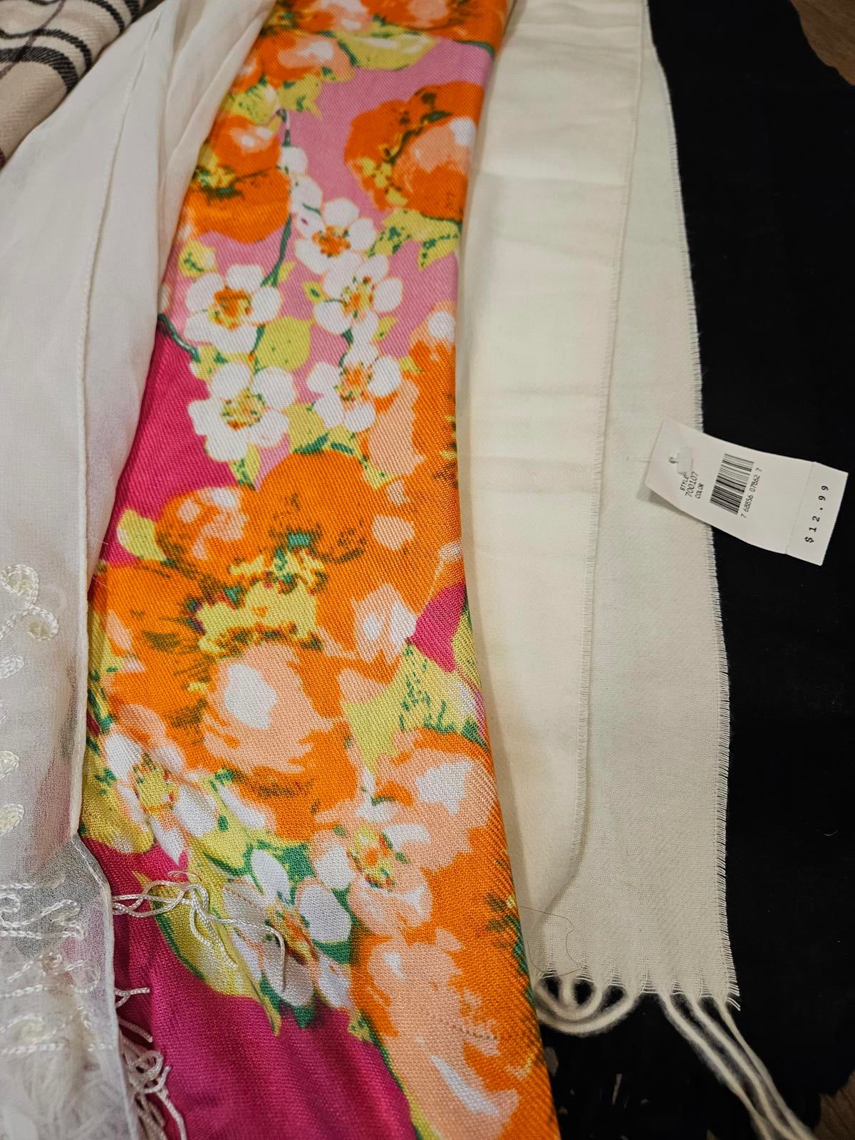 Lot of 5 Assorted Scarves - Elegant Styling #503