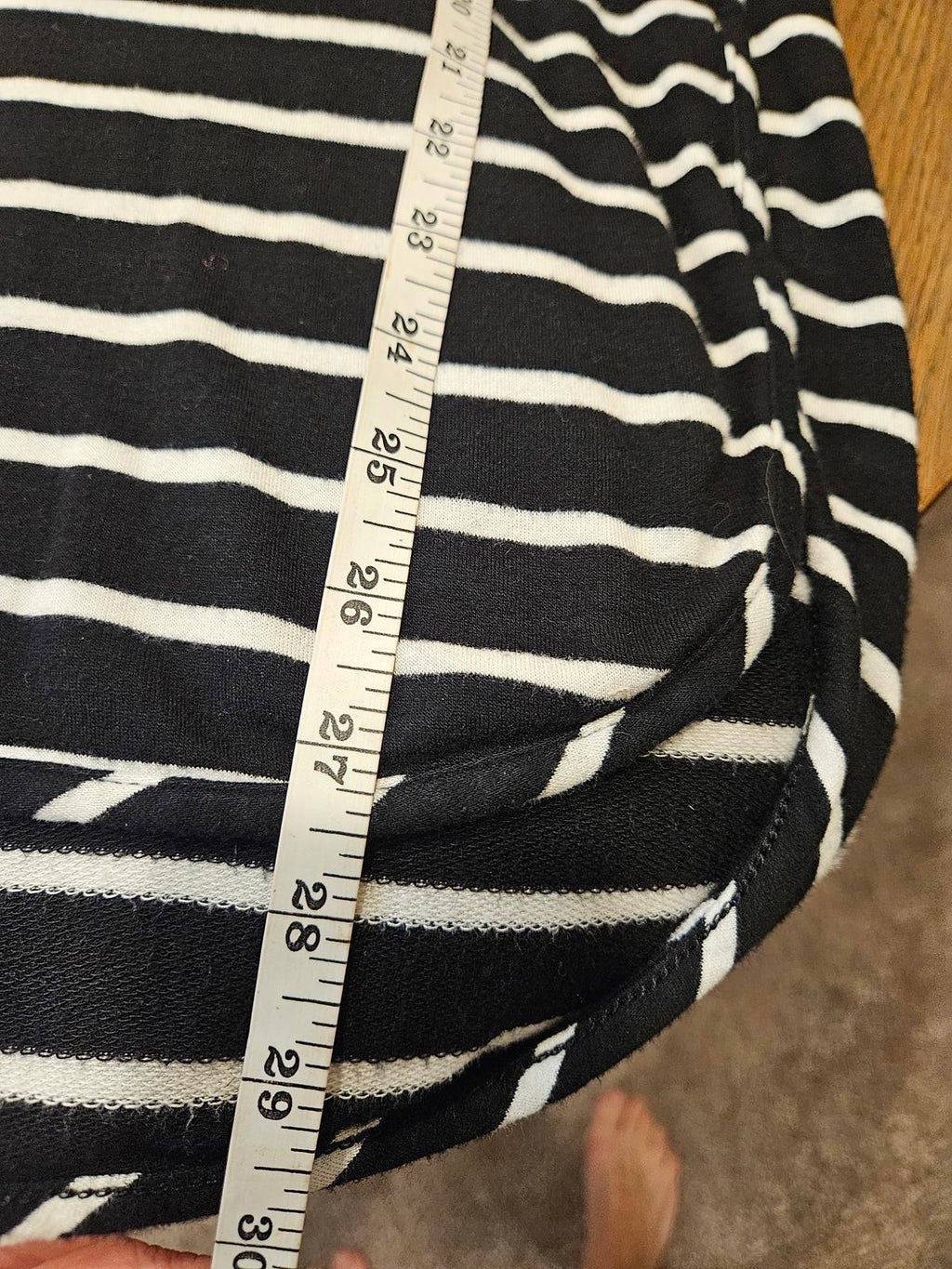 Market & Spruce Cozy Striped Long Sleeve Tunic #181