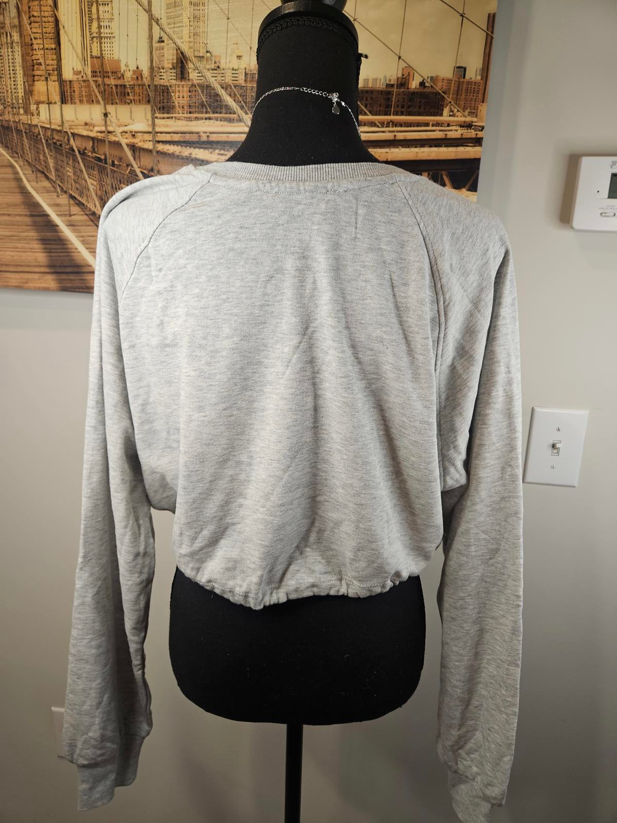 Nwot Bershka San Francisco Graphic Cropped Sweatshirt