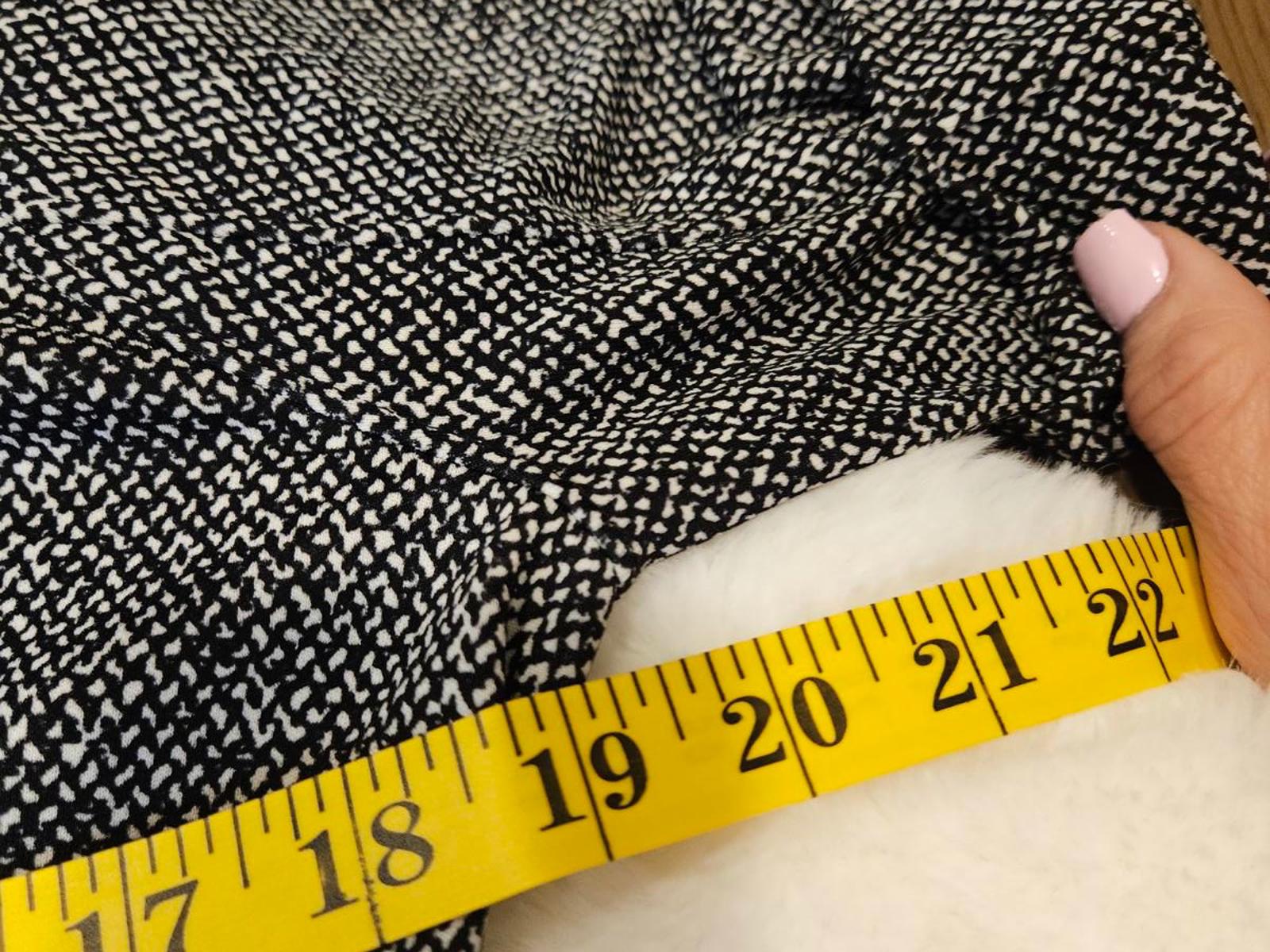 Lands' End Stylish Black & White Dress 285