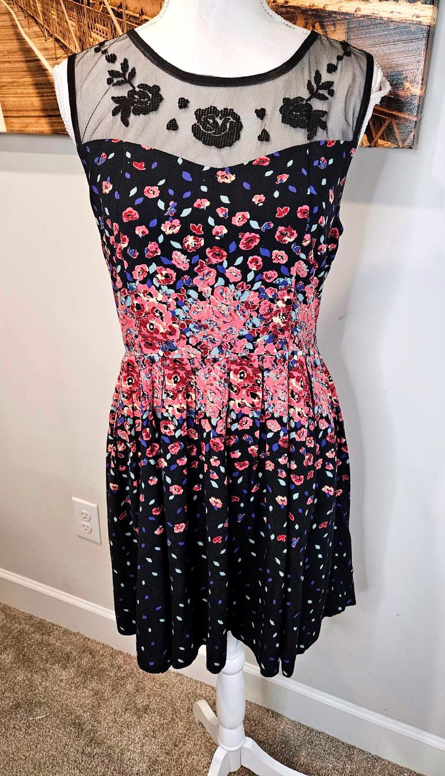 Kimchi Blue Floral Dress - Size 10 771