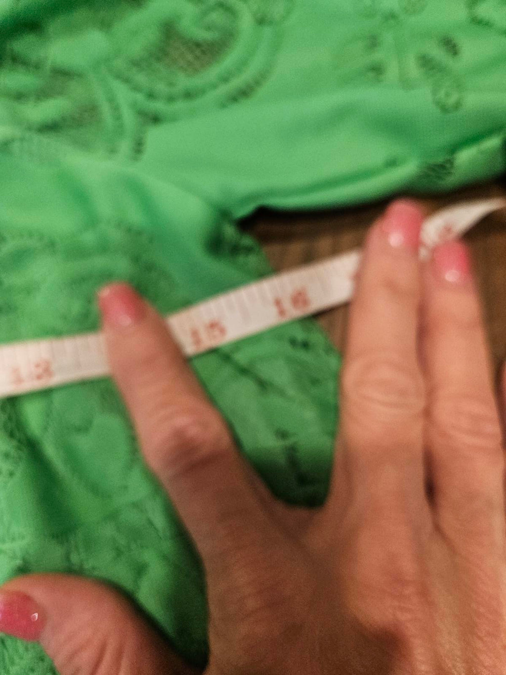 New York & Company Green Lace Dress #223