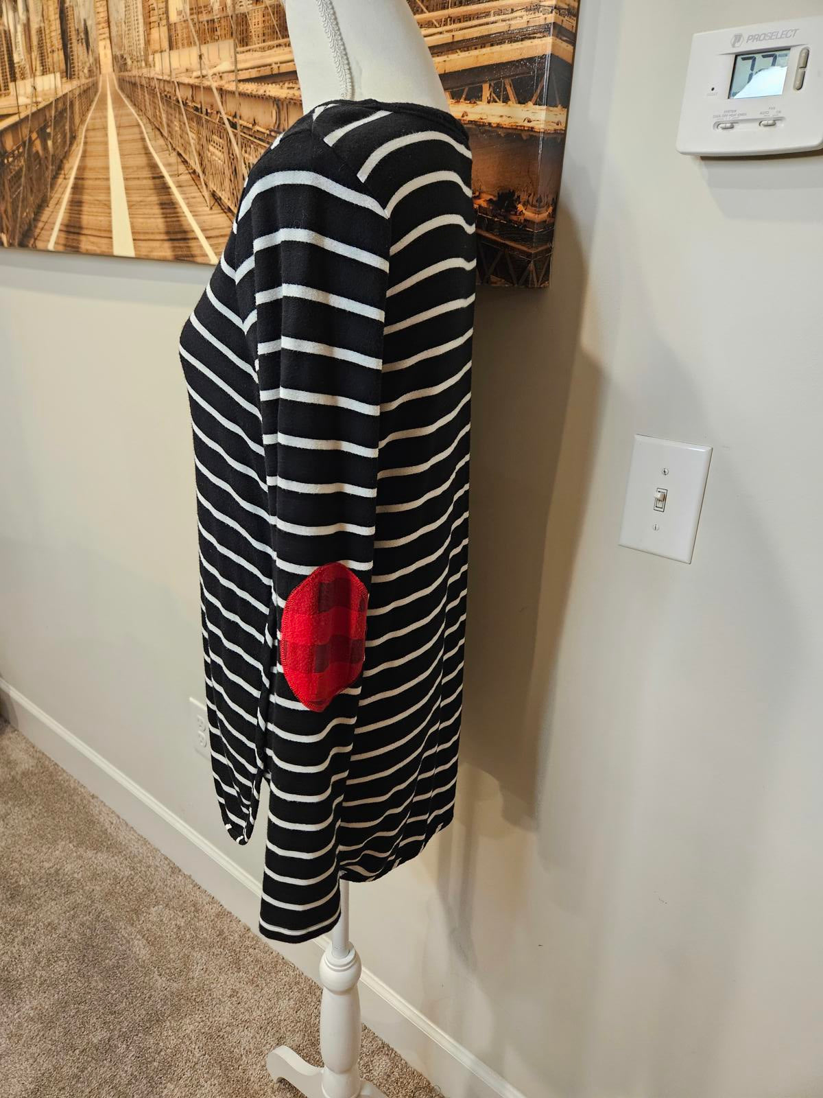 Market & Spruce Cozy Striped Long Sleeve Tunic #181