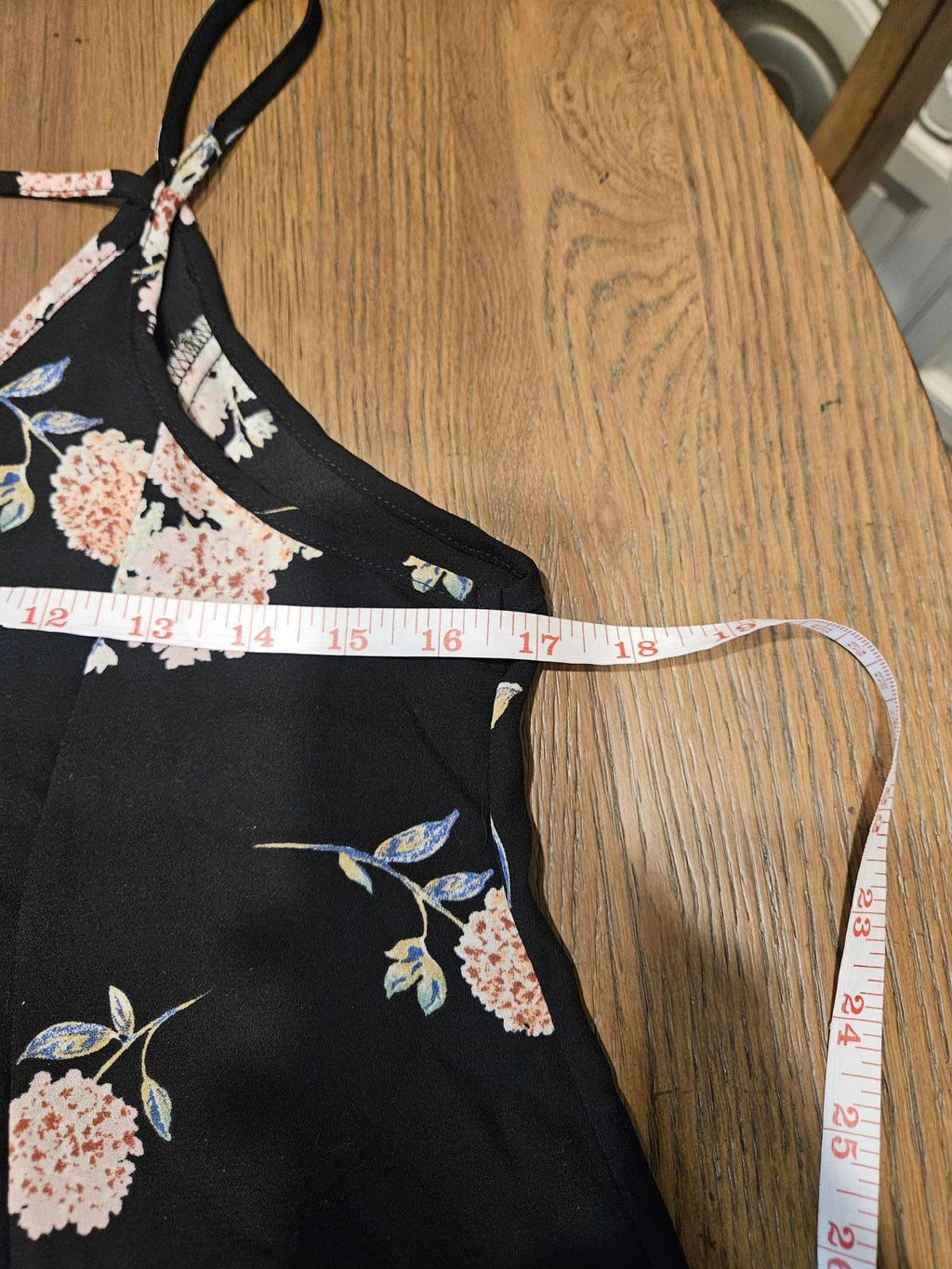 Lush Floral Black Slip Dress – Perfect for Summer #H61