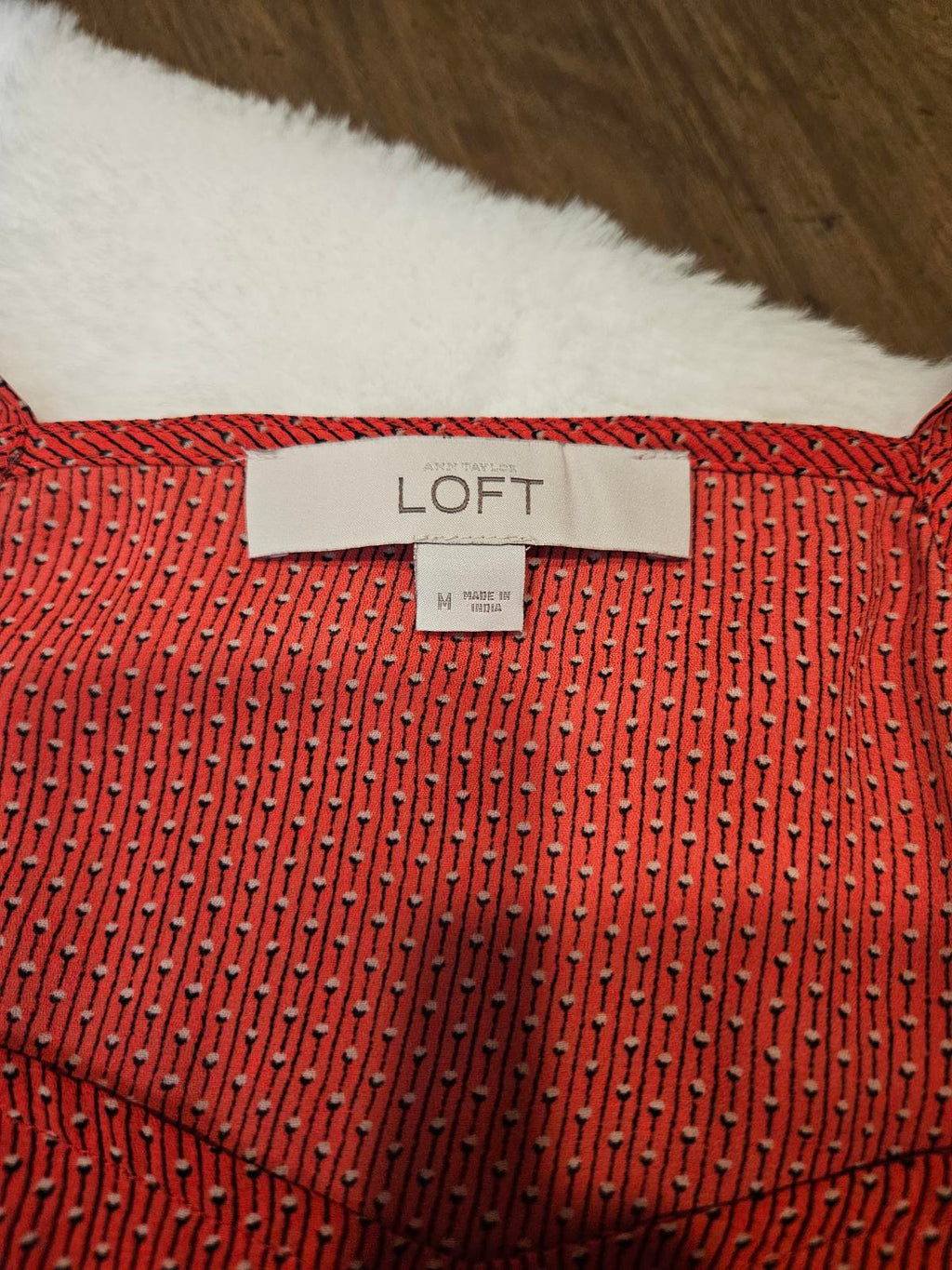 Loft Chic Red Spaghetti Strap Top #19