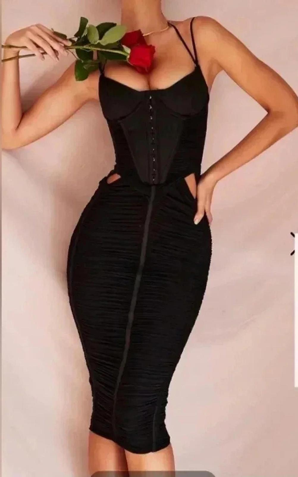 NWT Love Highlight Bodycon Dress with Cutouts