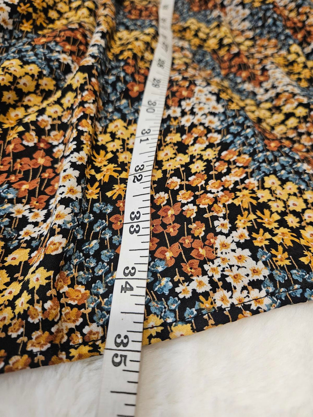 Love & Piece Bohemian Floral Print Smock Dress #470
